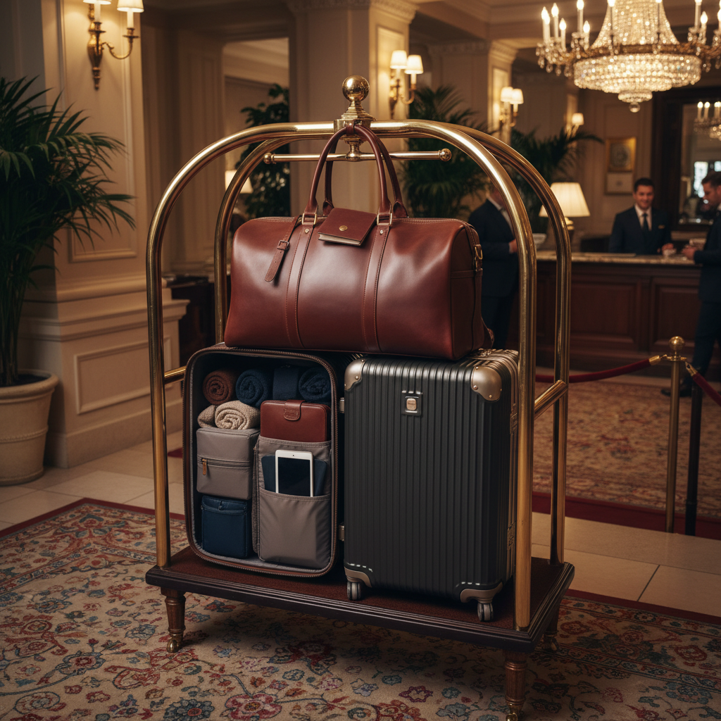Beyond the Roller: Luxury Leather Duffels & Carry-Ons