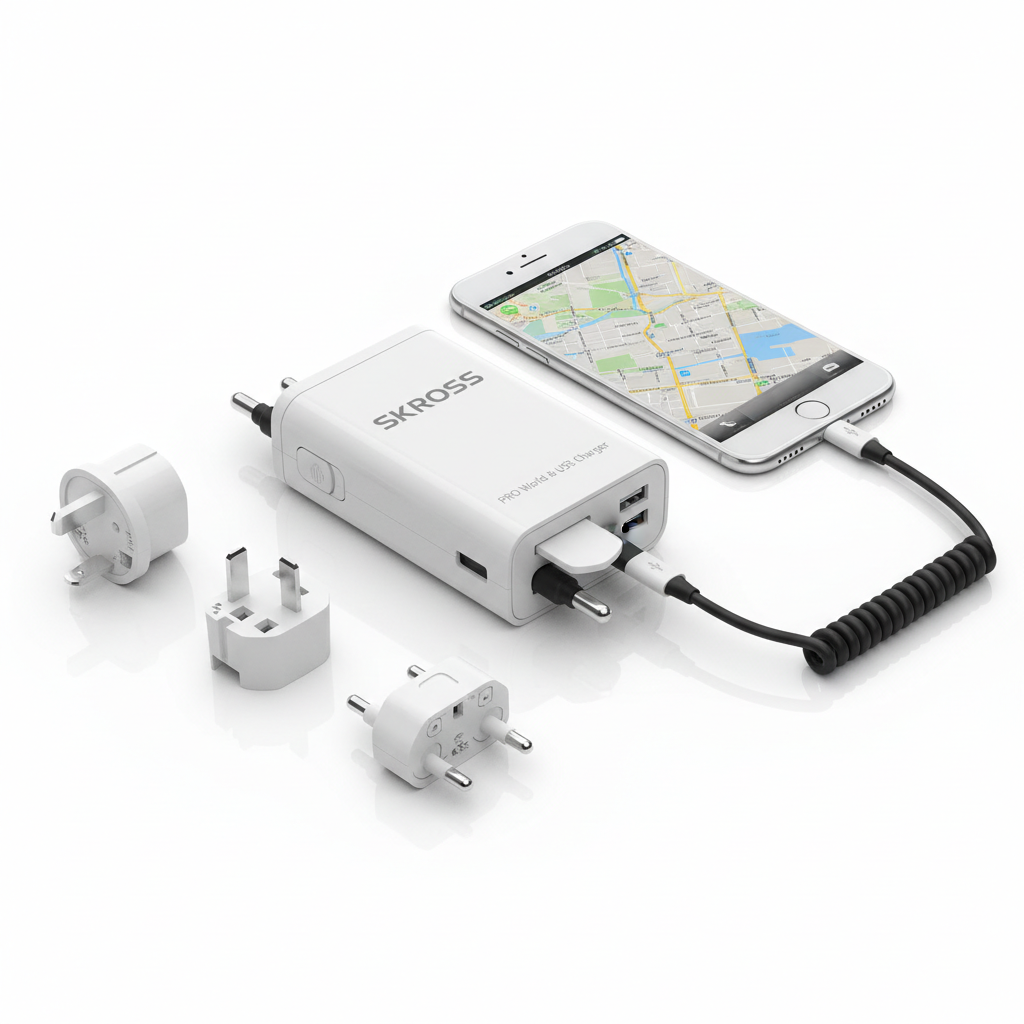 SKROSS PRO World & USB Charger