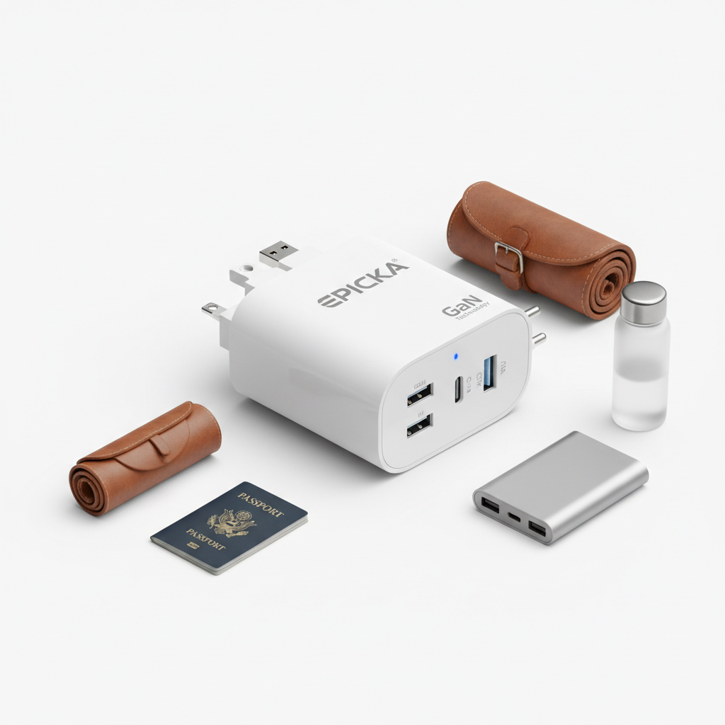 Universal Travel Adapter with GaN Technology