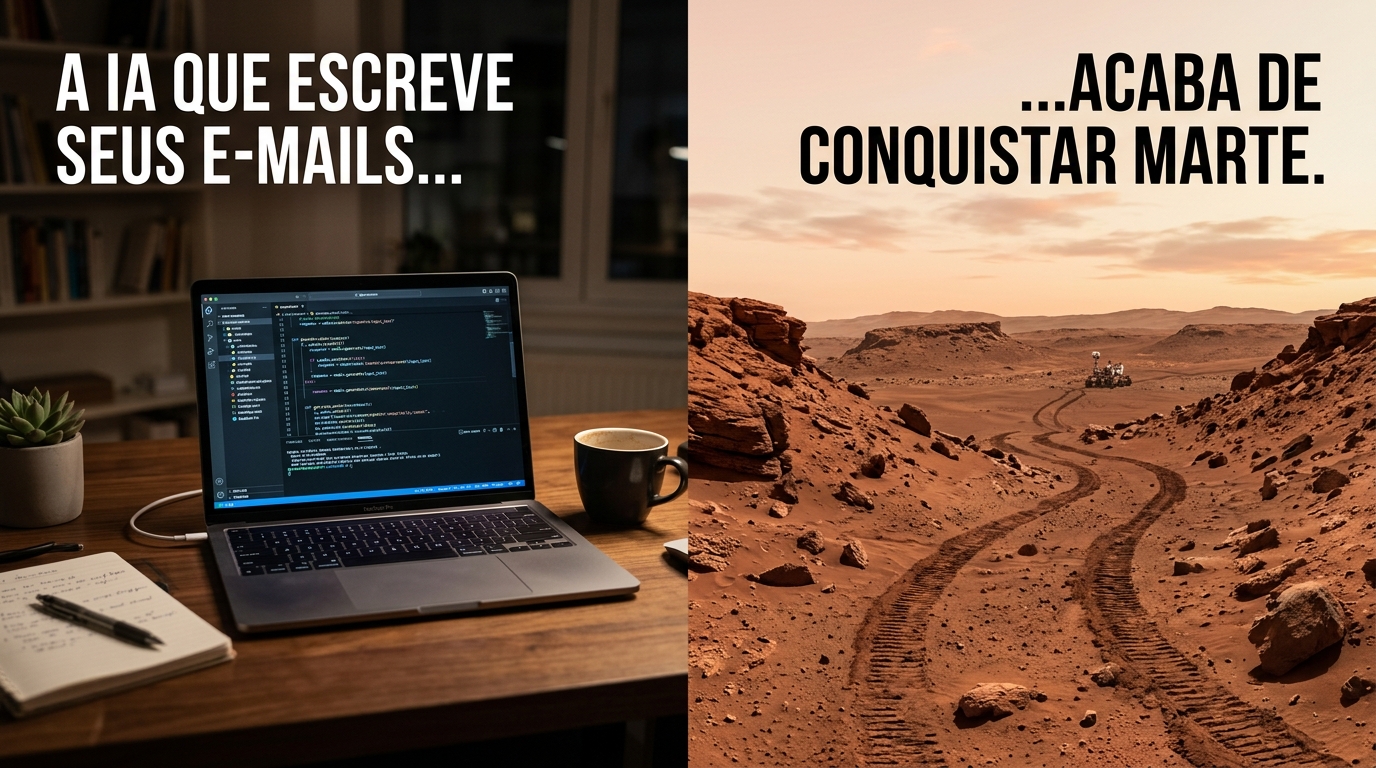 IA Dirigiu um Robô em Marte — e a NASA Diz que É Só o Começo