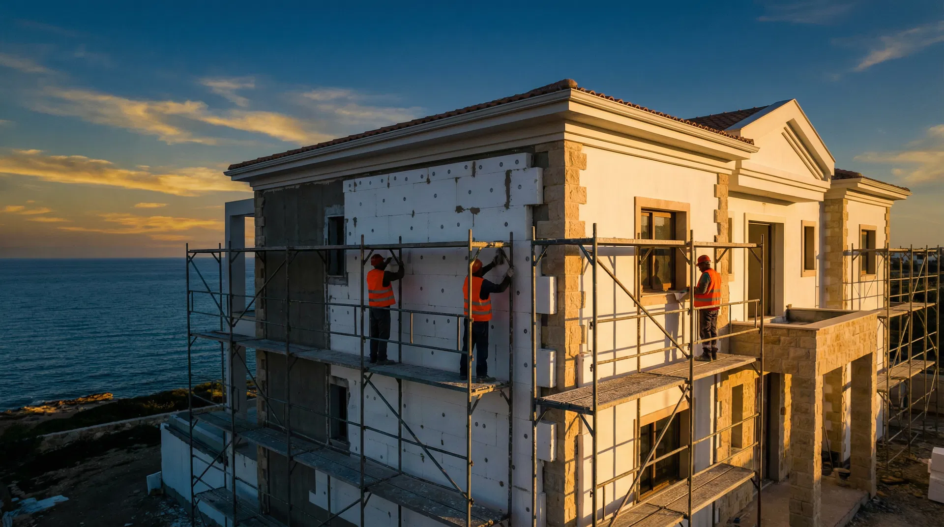 Professional insulation work