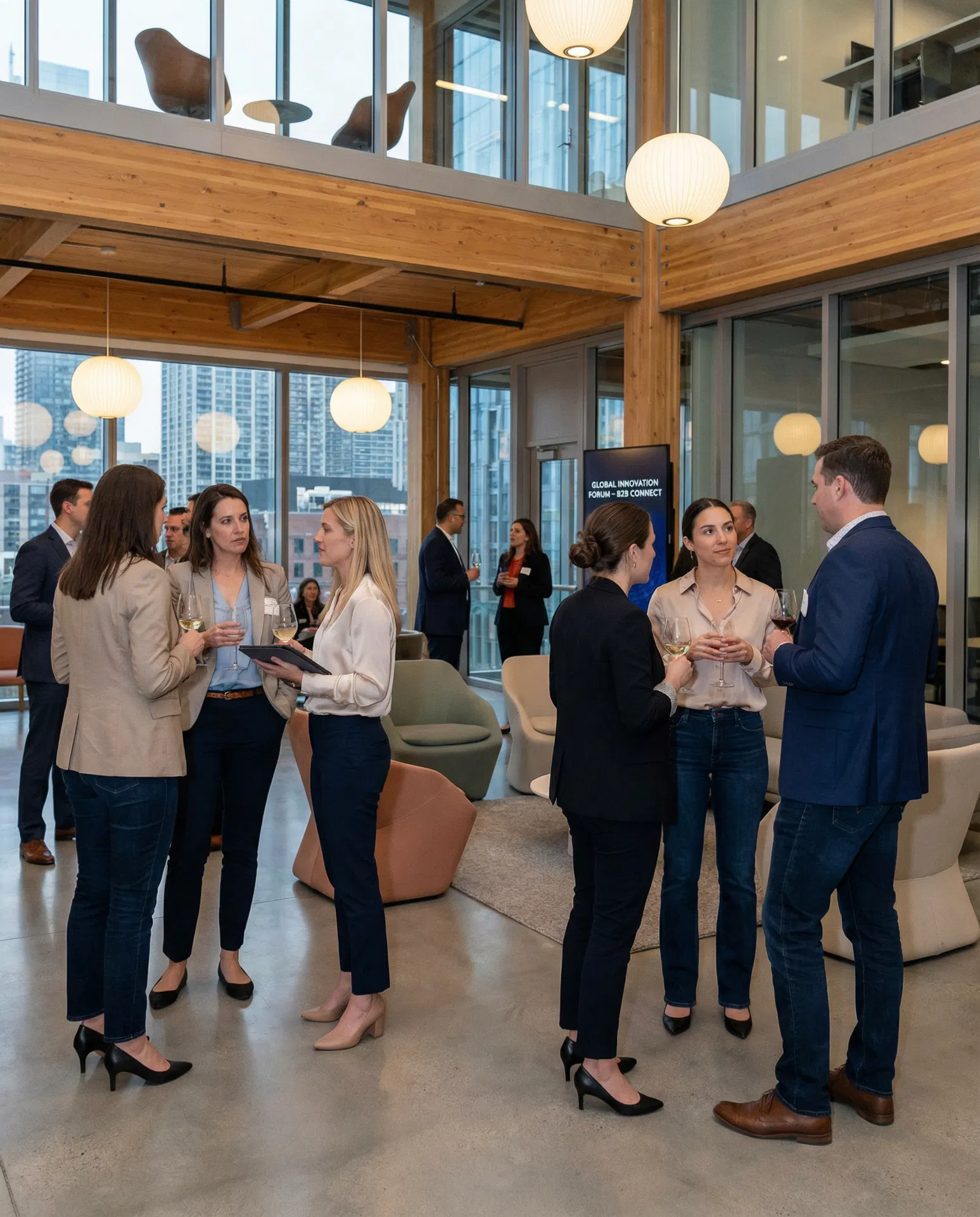 Polo Connect — networking contemporaneo