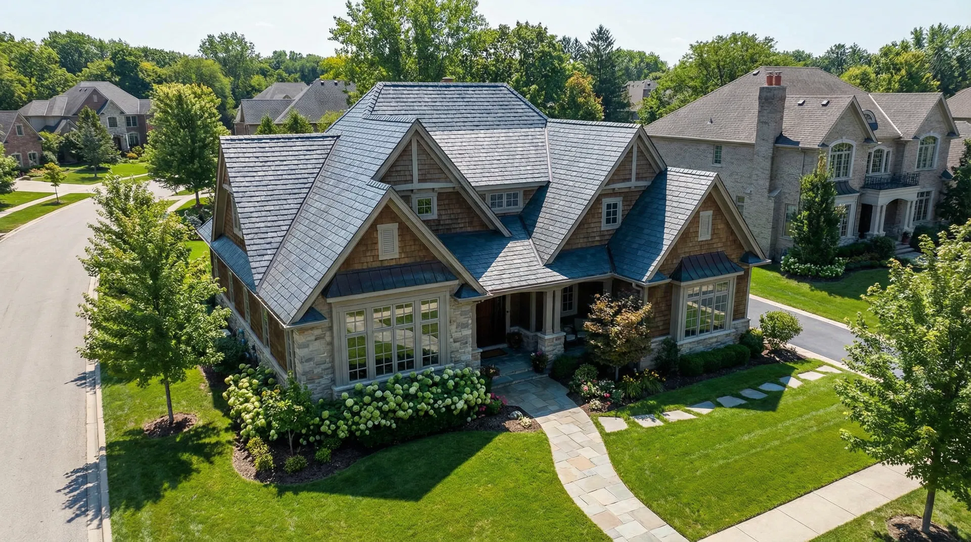 Luxury shingles