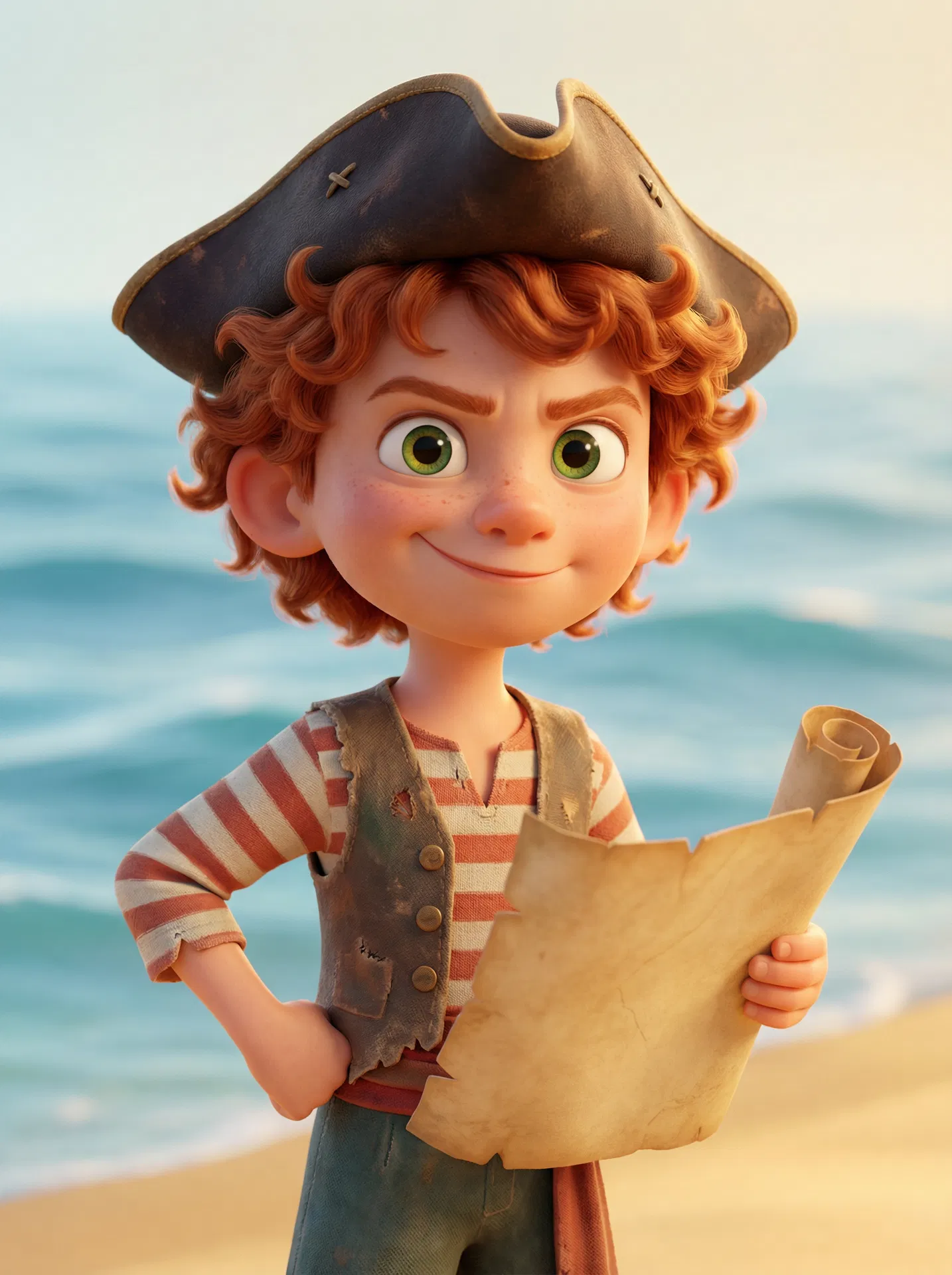 Jack's Pixar transformation - Pirate theme