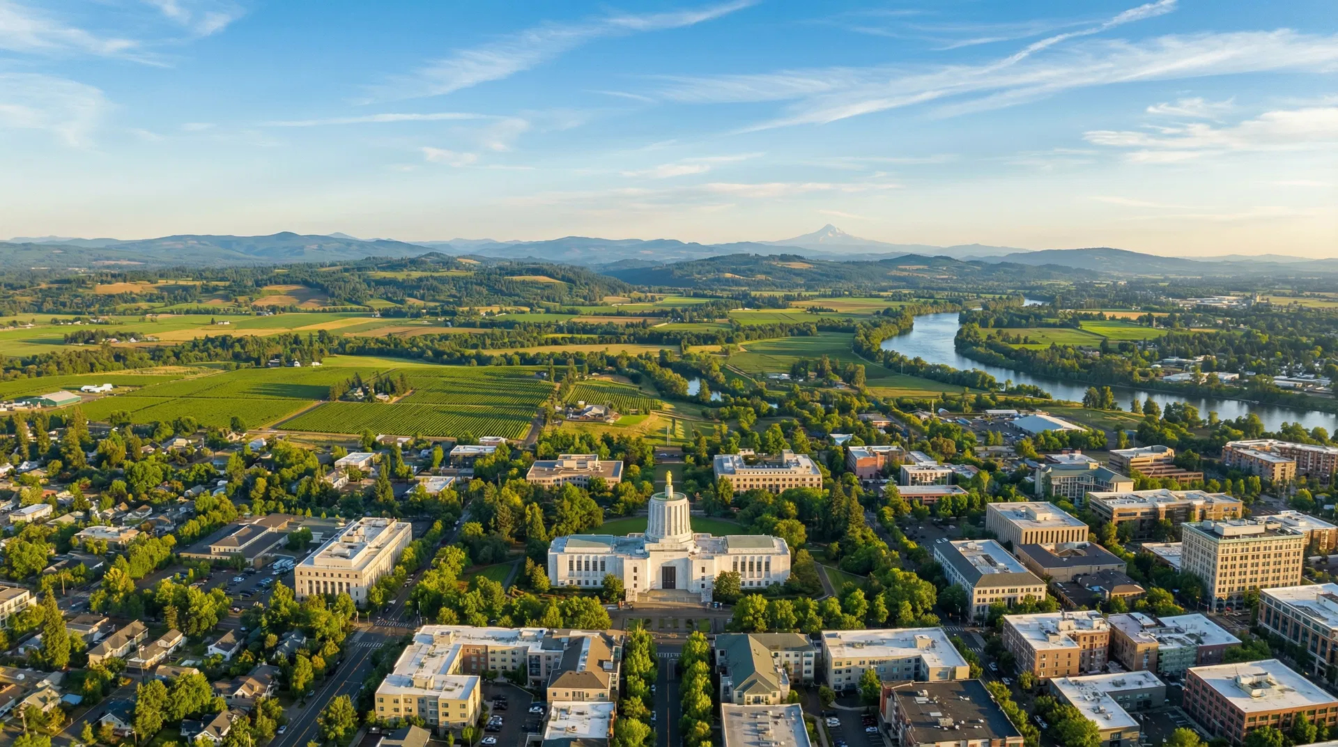 Salem, Oregon landscape