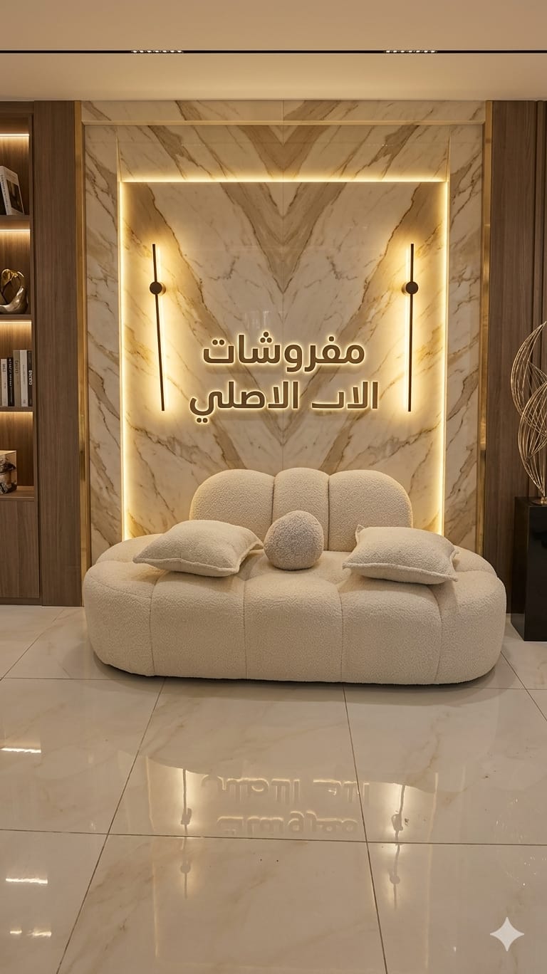 كنبة عصريه فاخره 