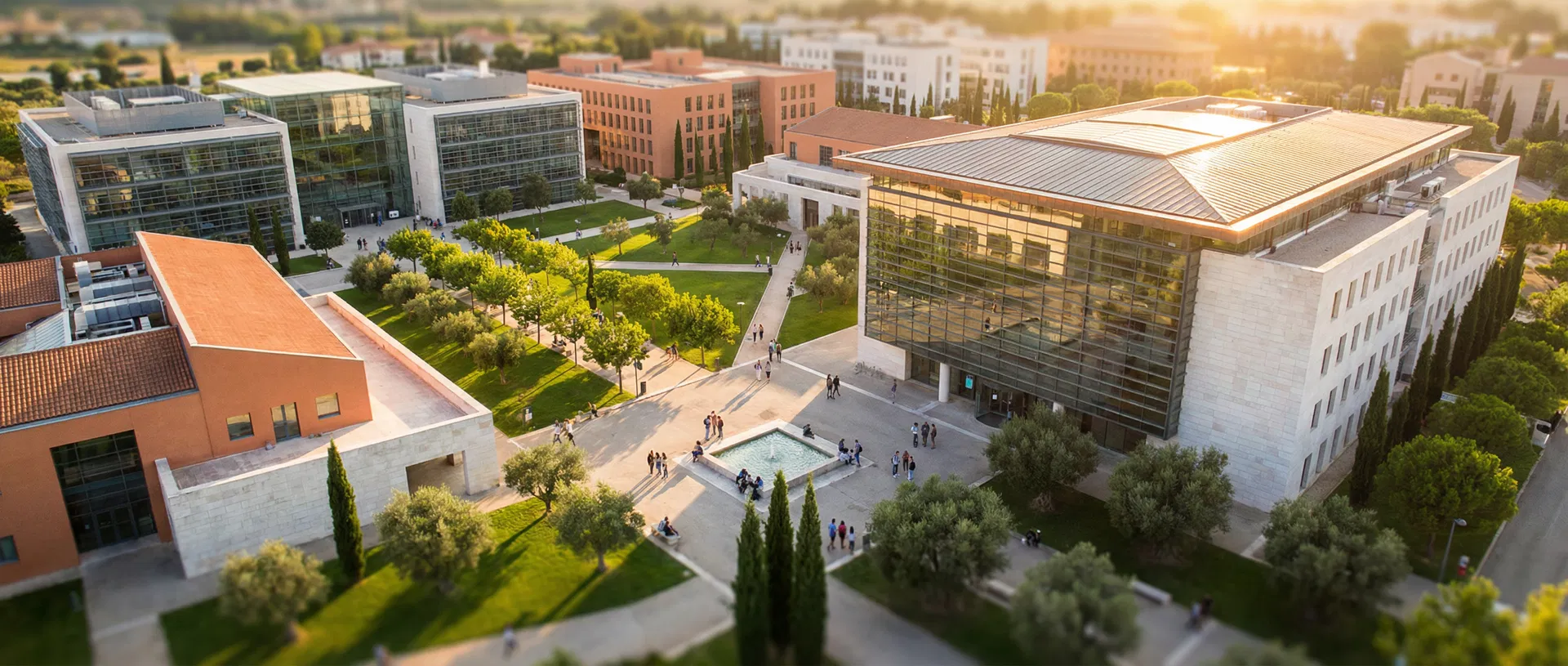 Campus universitario moderno