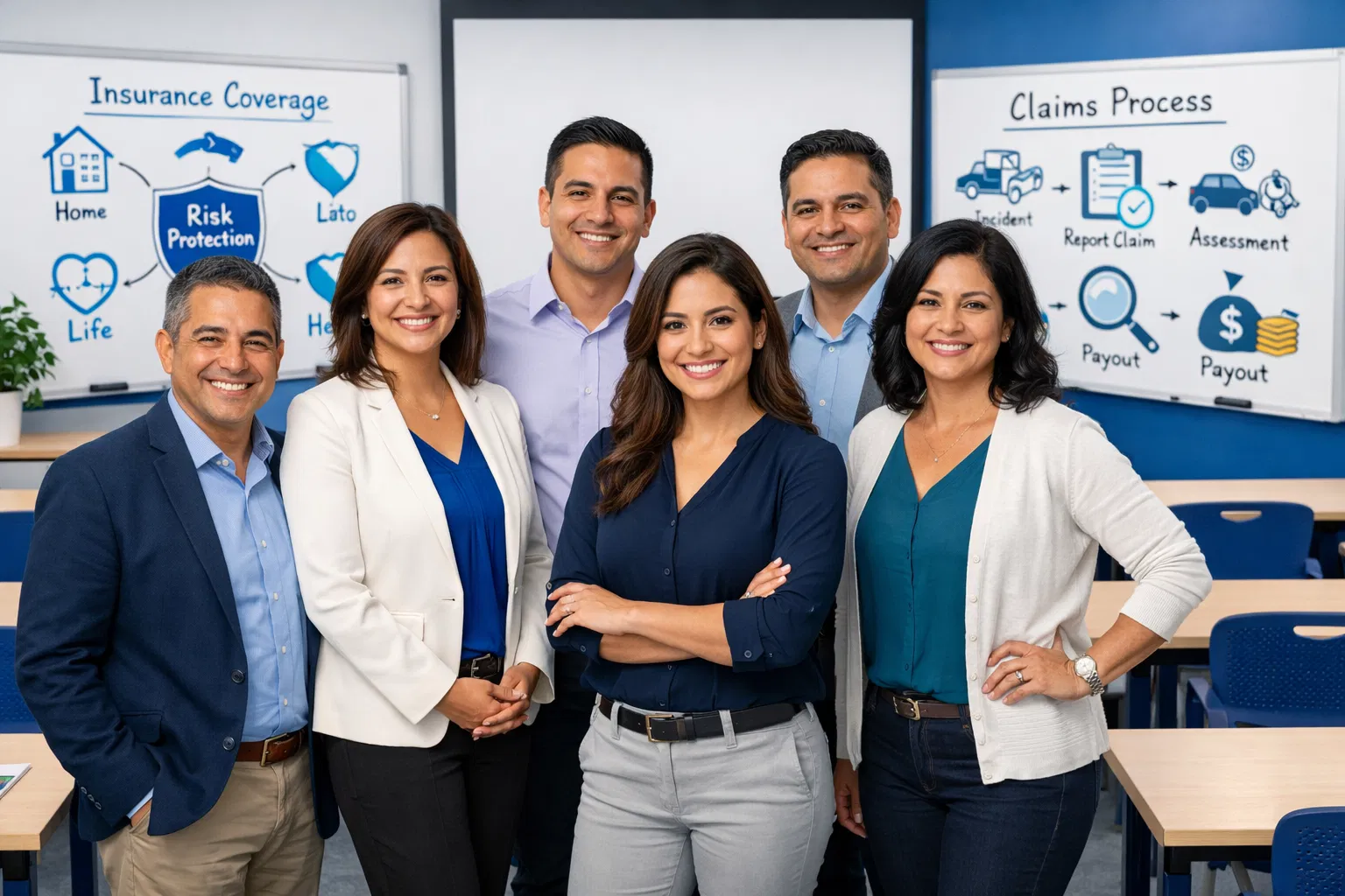 Equipo de instructores de HealthLicense Academy