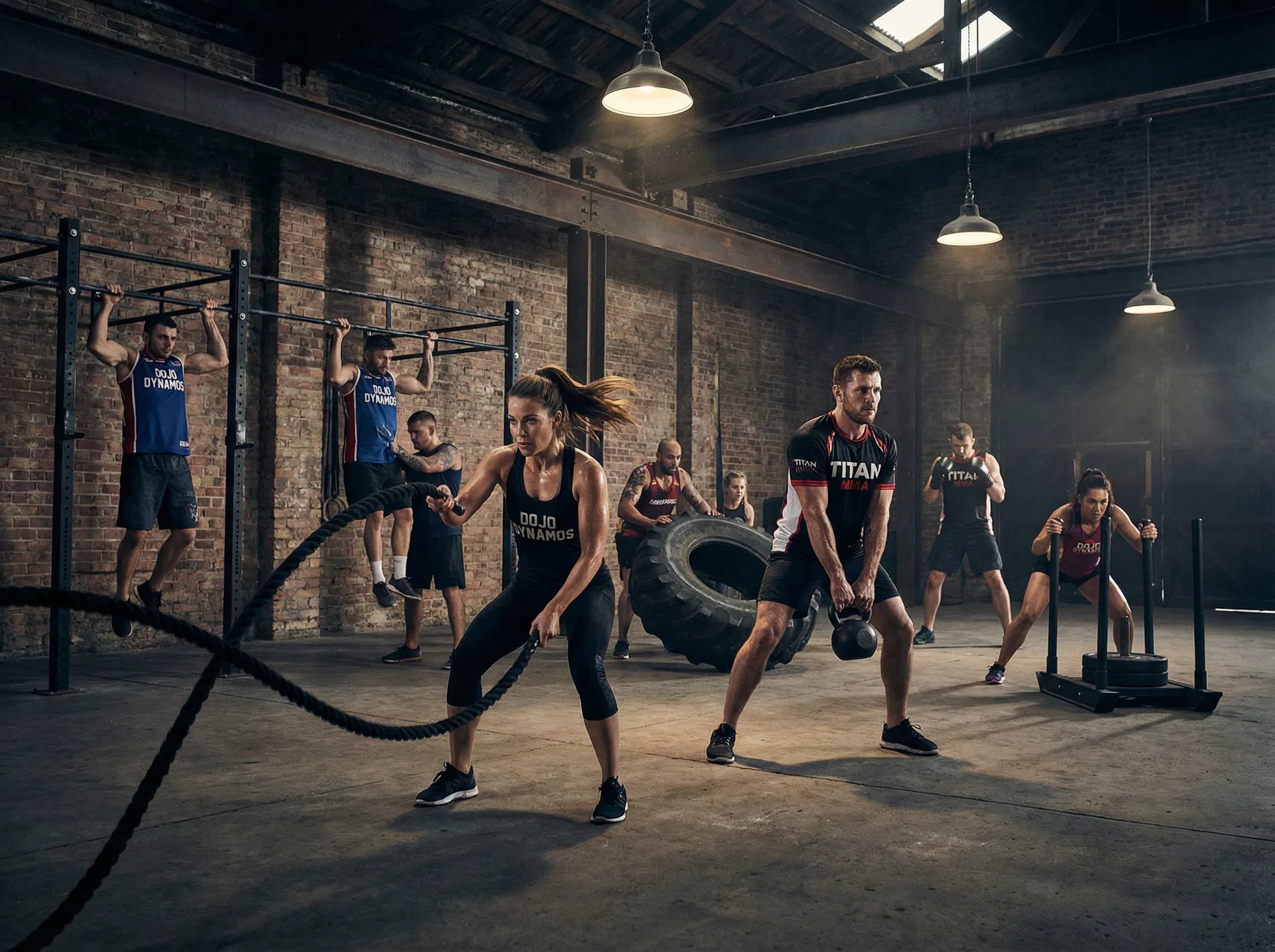 Strength and Conditioning gruppträning Stockholm