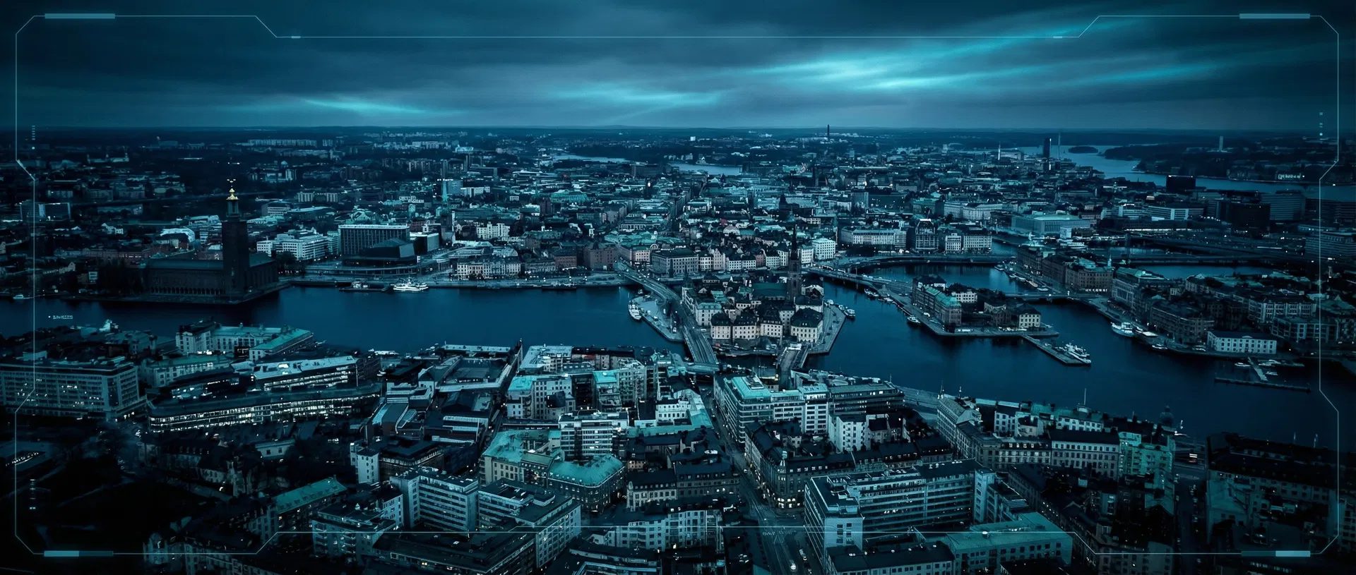 Stockholm aerial
