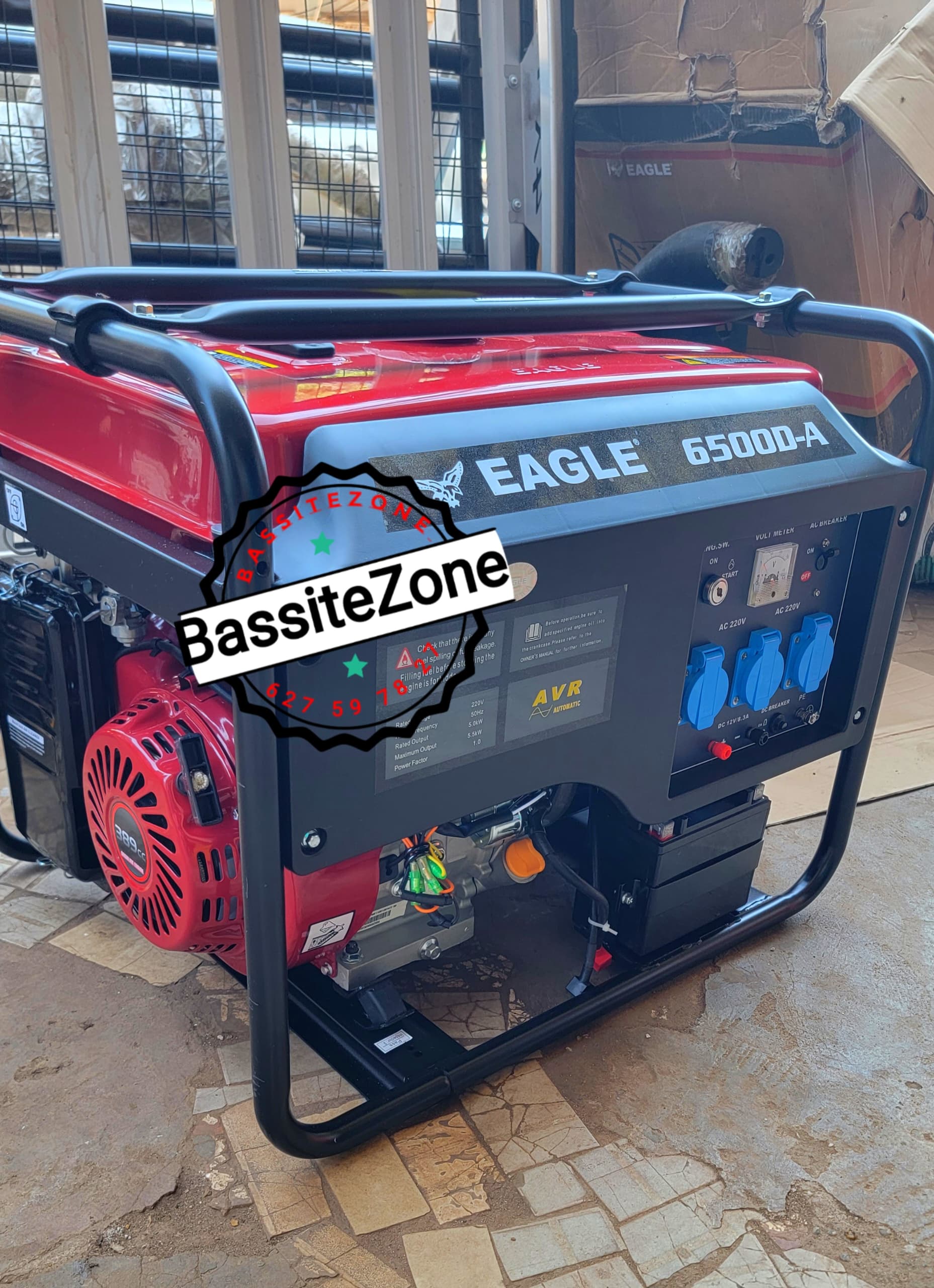 Groupe Électrogène EAGLE 5 KVA Essence