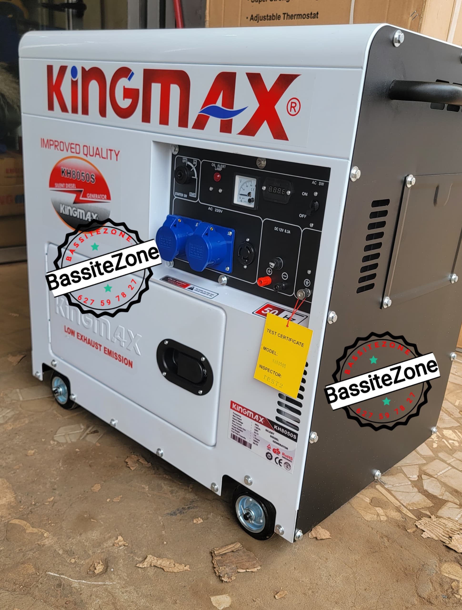 Groupe Électrogène KINGMAX 7 KVA Diesel