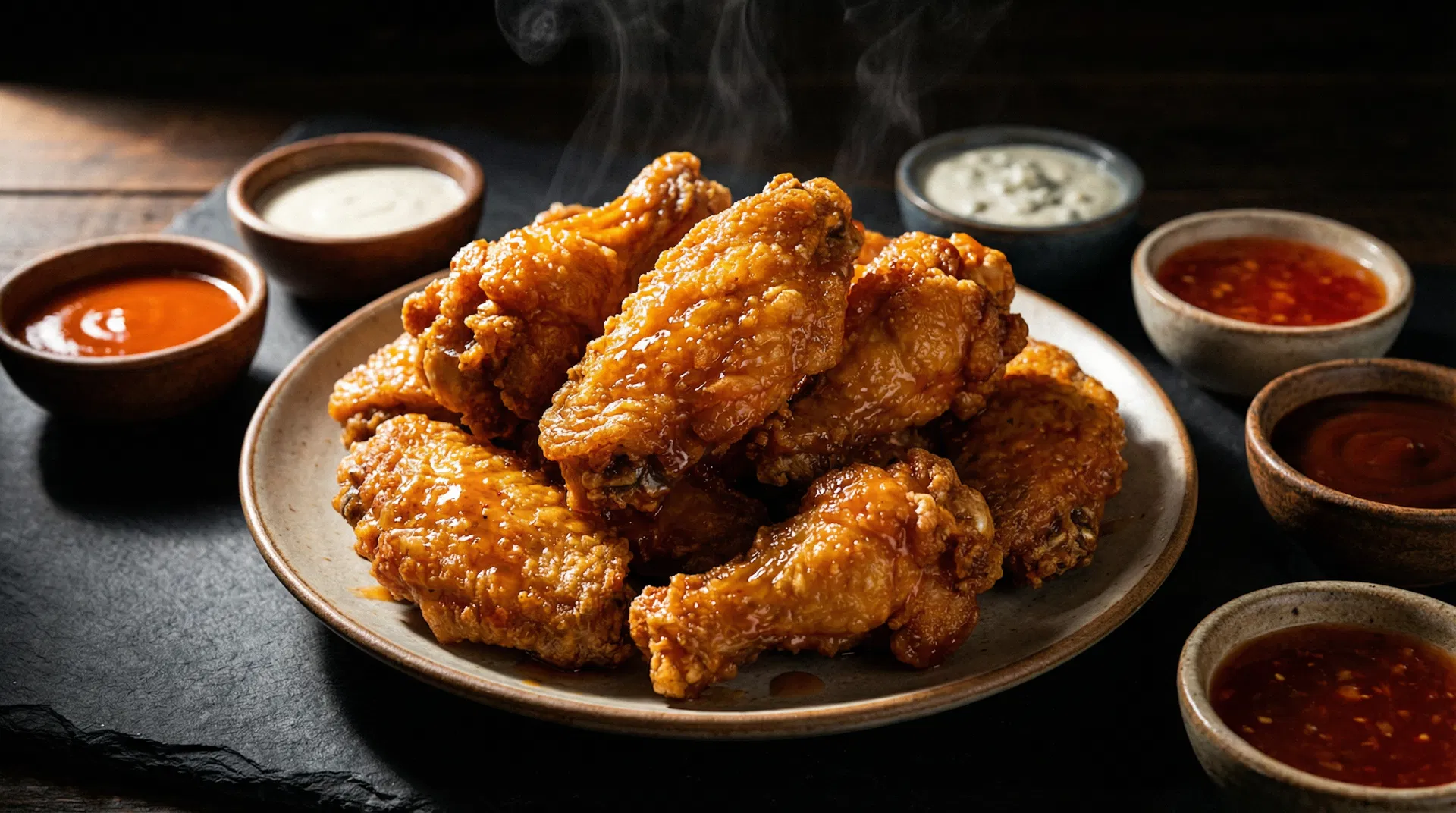 CRISPY
WINGS