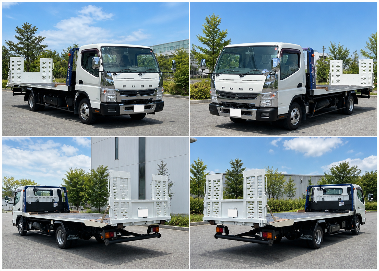 キャンター 3t フルフラット【最大積載量3300kg】 全体