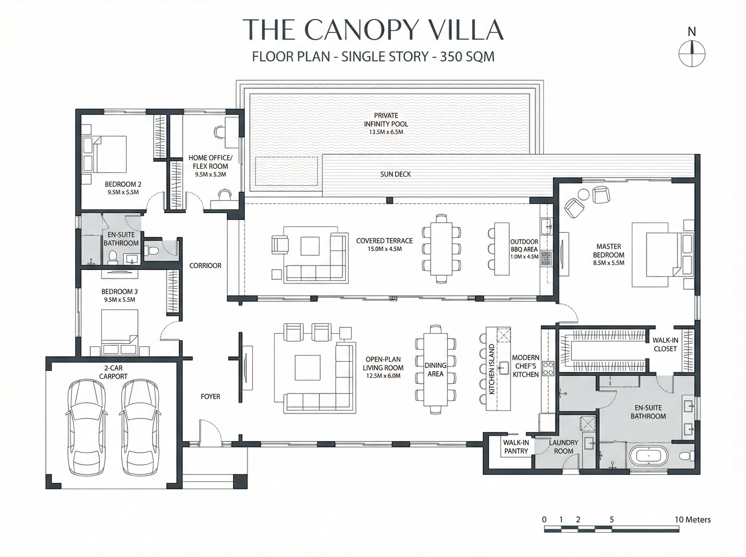 The Canopy Villa Floor Plan