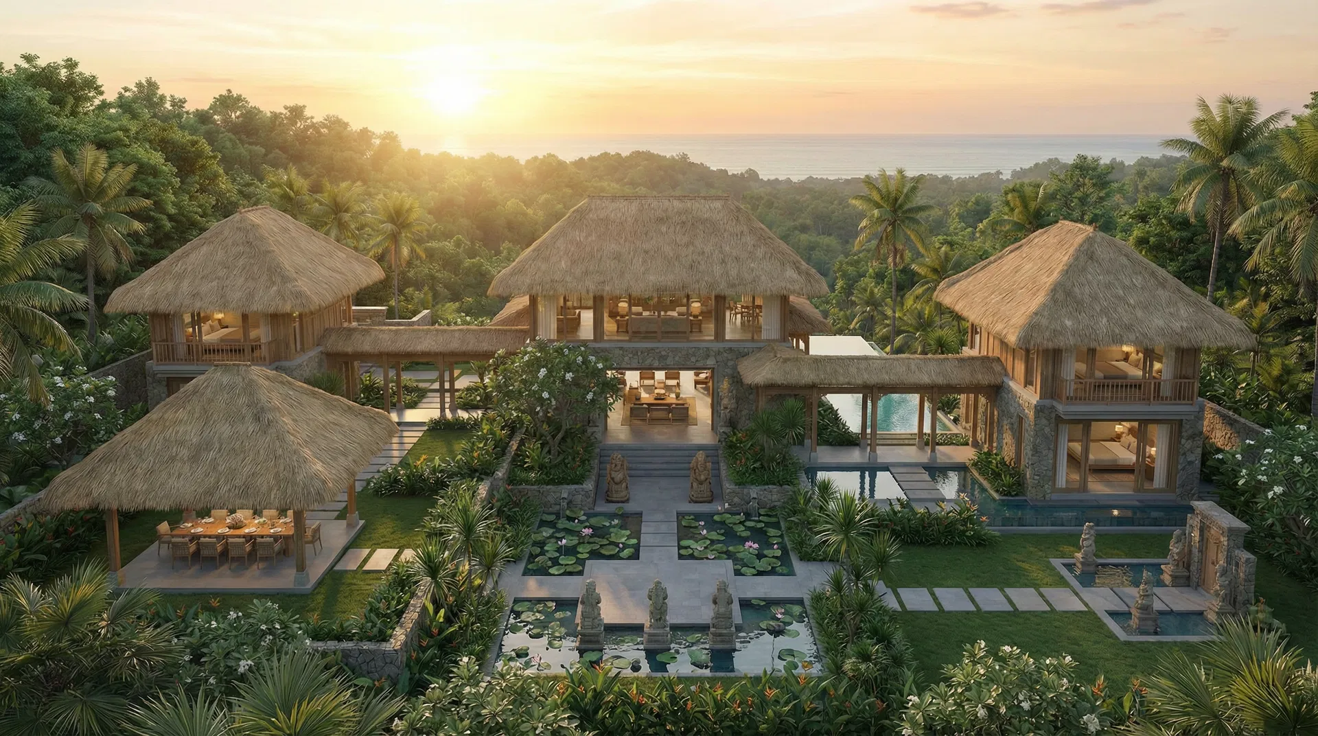 Package 3 Courtyard and Pavilions
