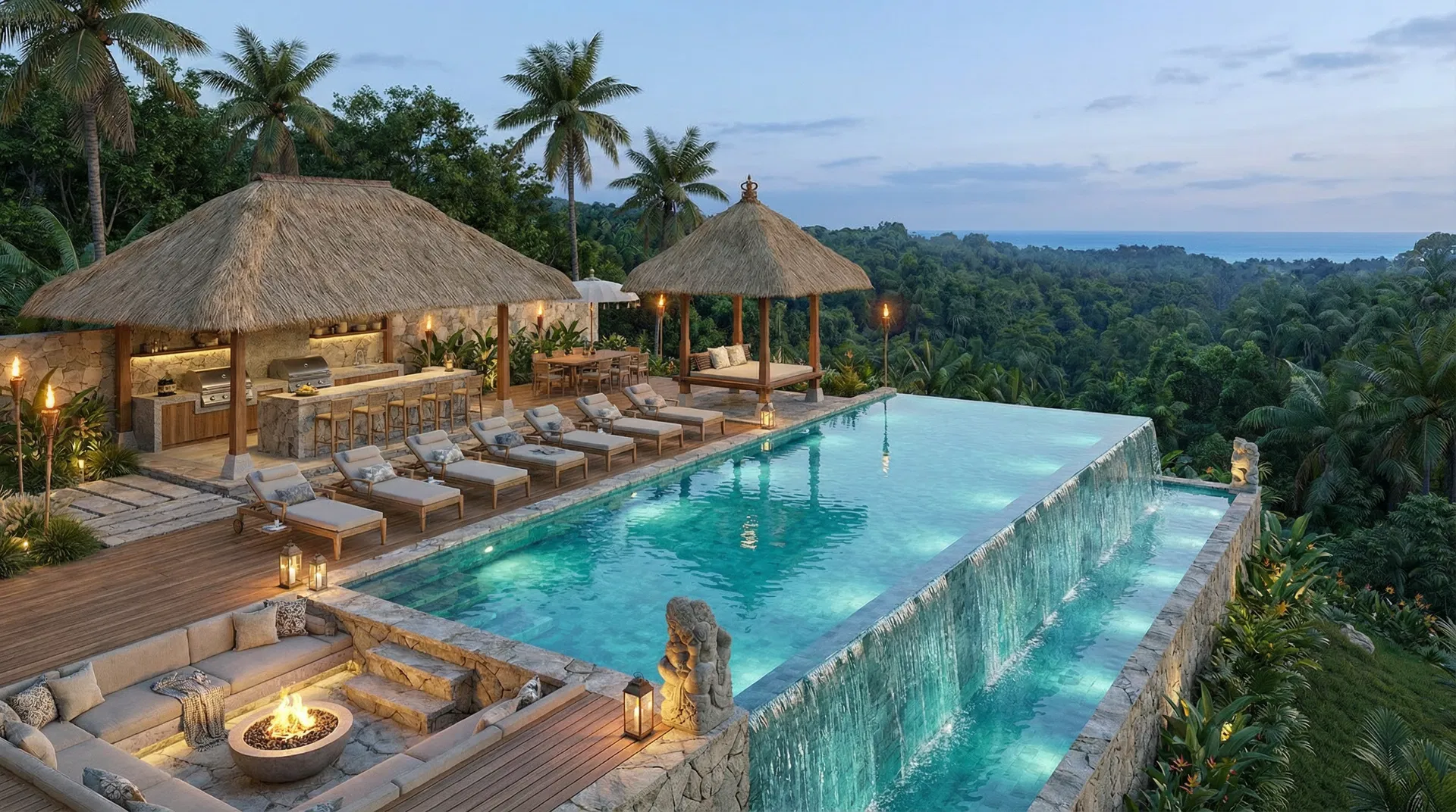Package 3 15-meter Infinity Pool