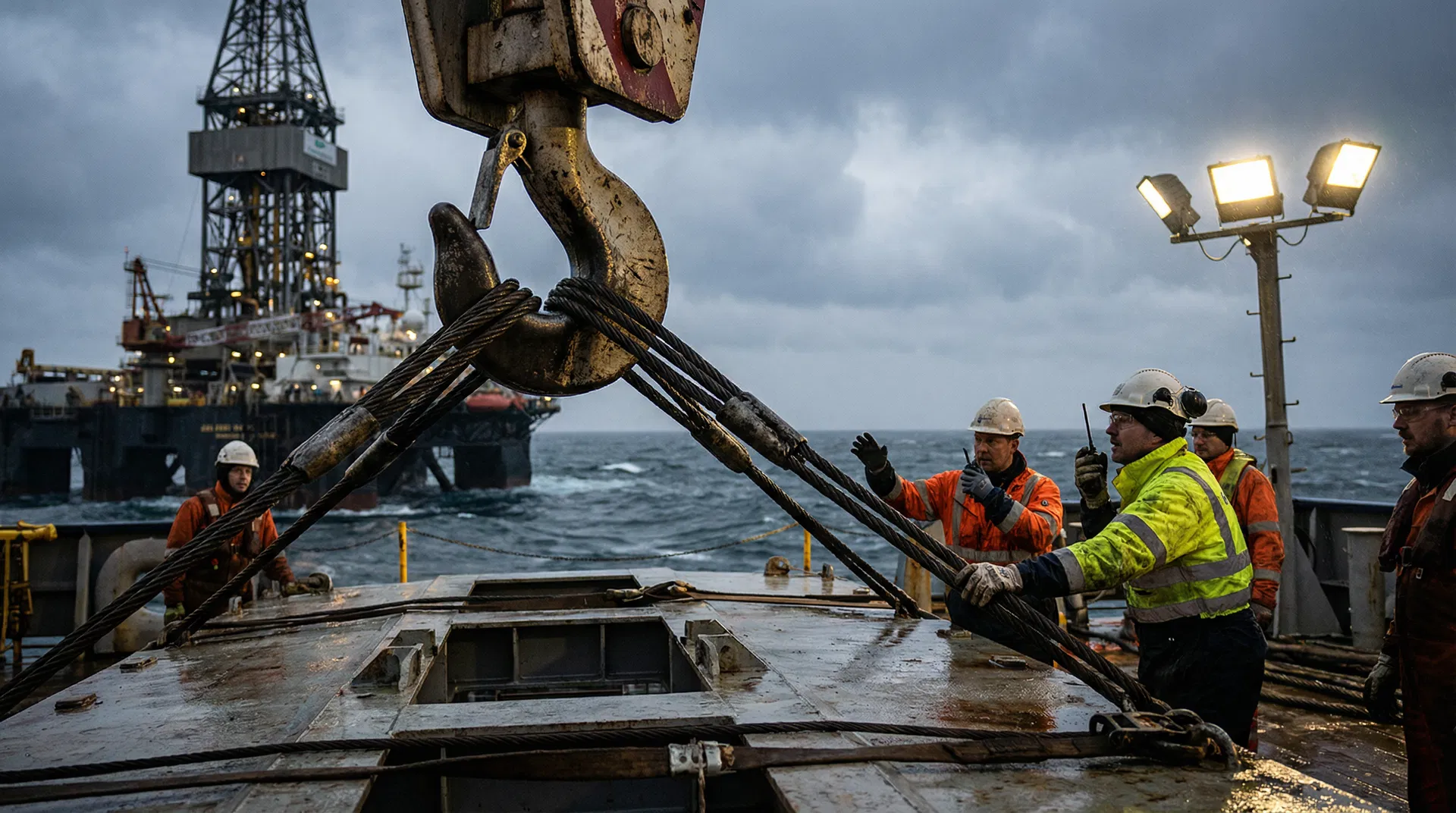 Offshore heavy lift operations