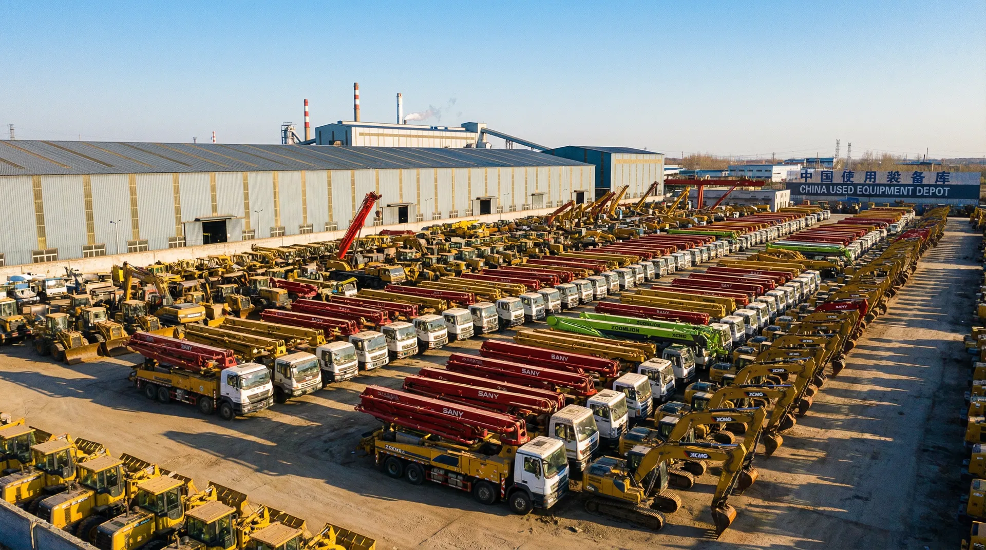 Our equipment yard