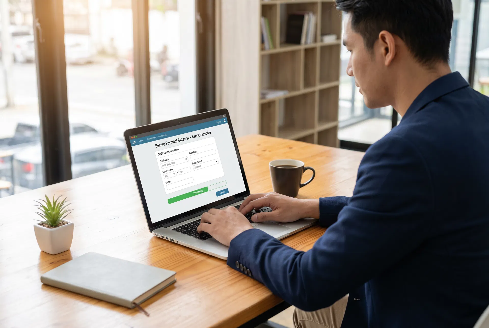 Professional services office environment