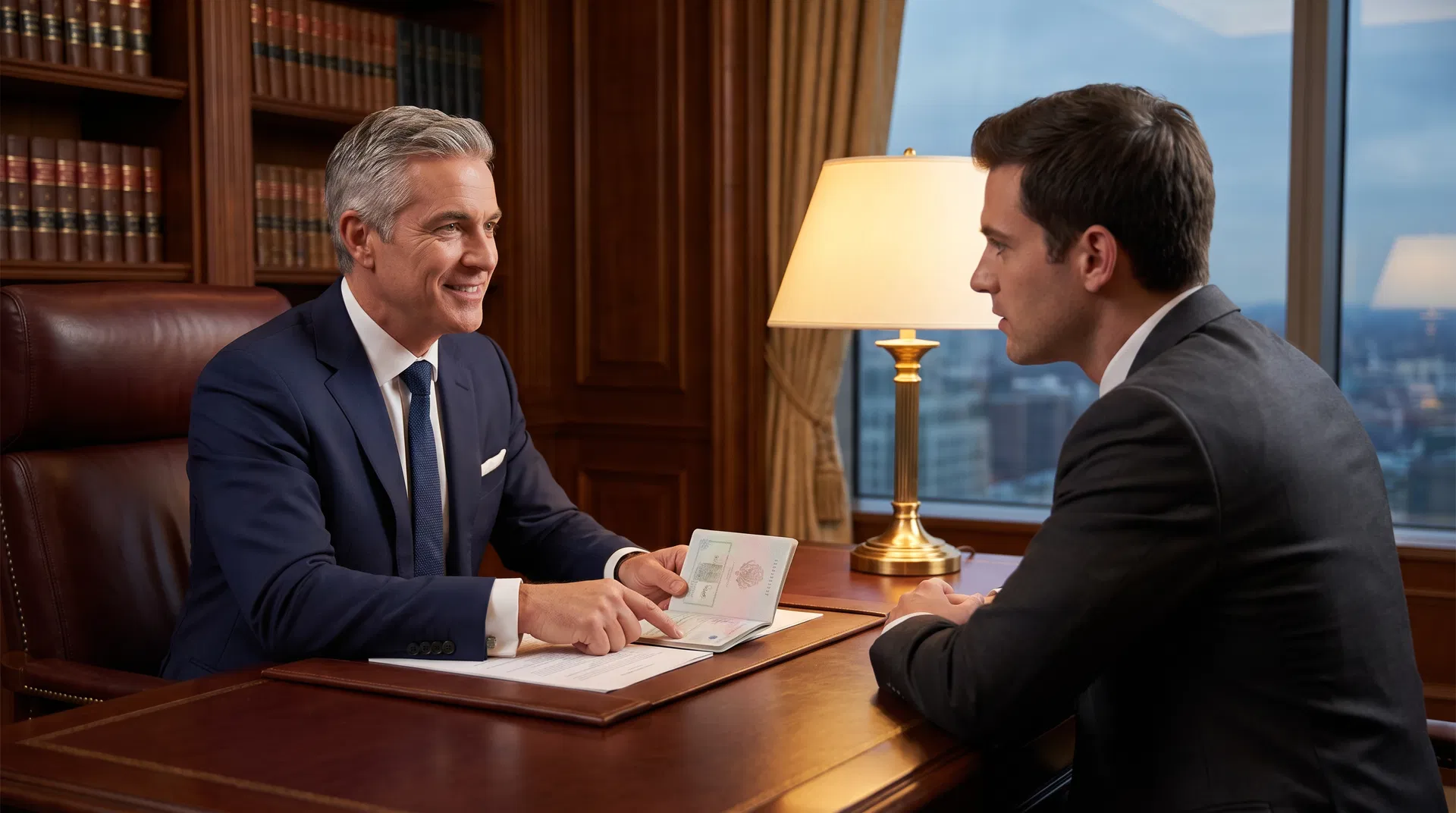Professionelle Beratung in einem eleganten Büro
