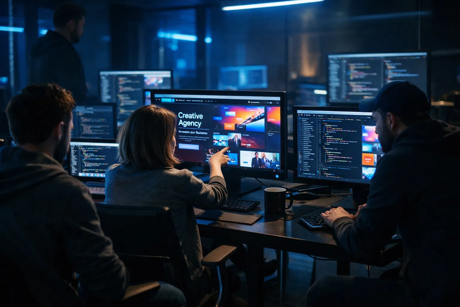 Solvetechs team at work