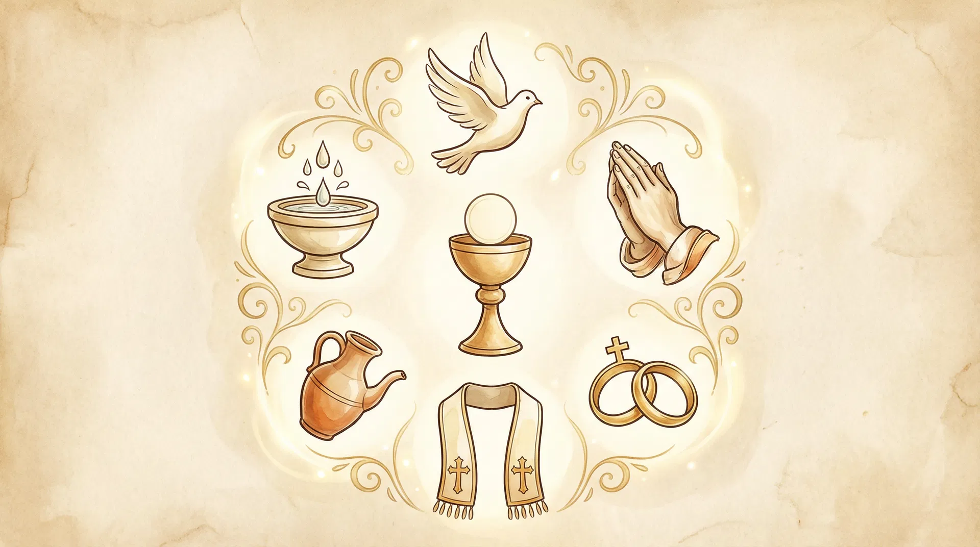 Los siete sacramentos