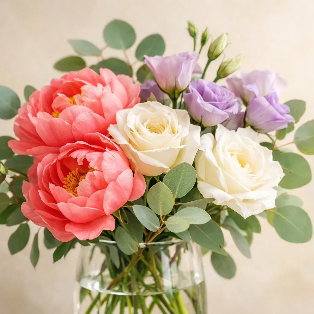 Fresh flower arrangements