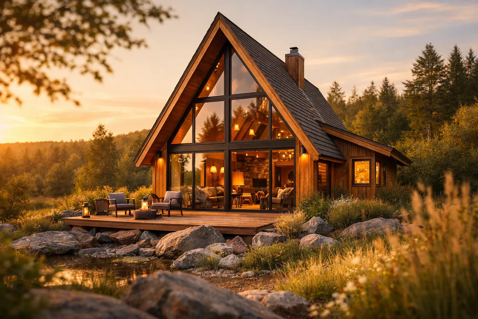A-Frame Cottage