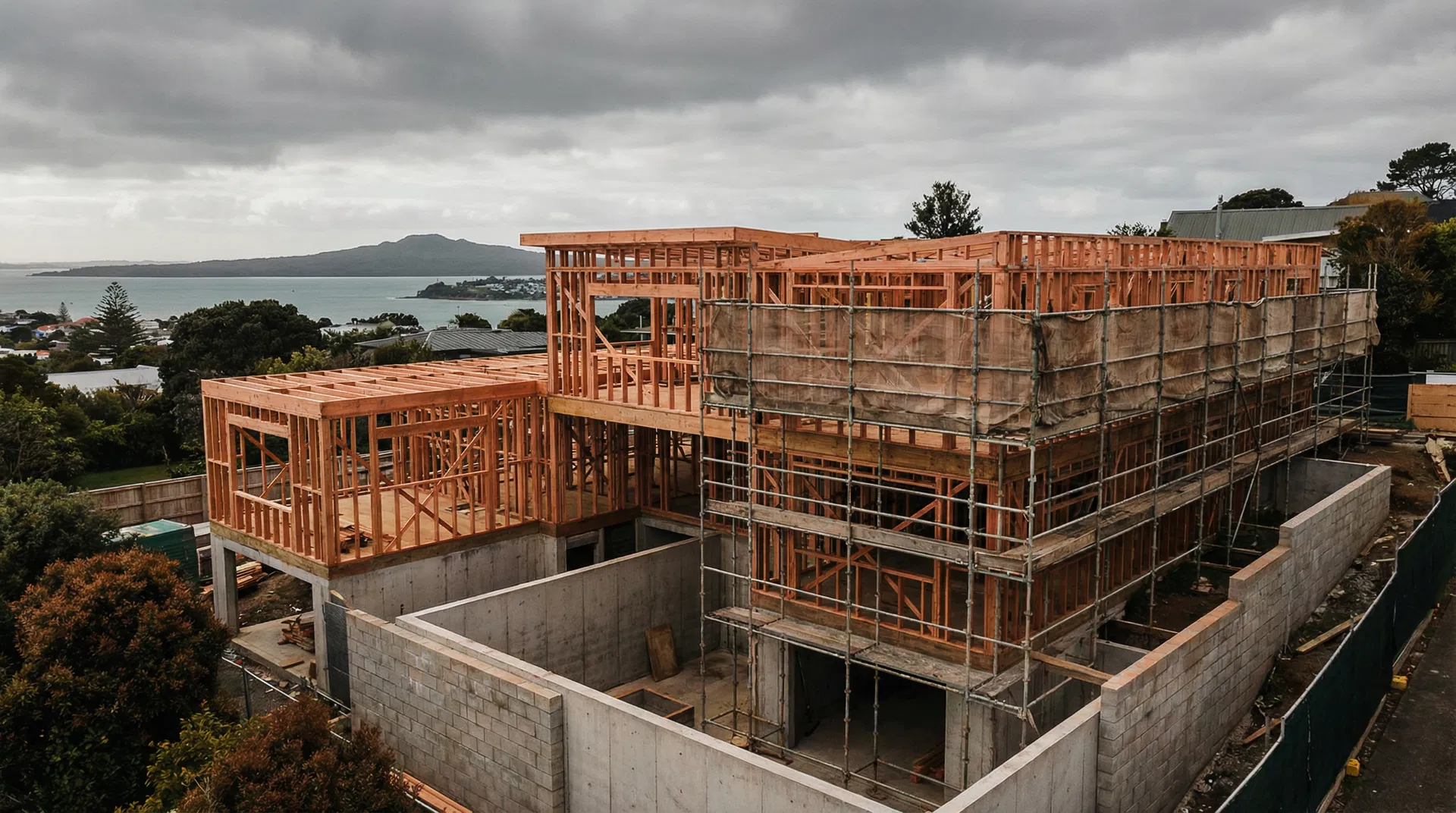 Auckland residential construction project