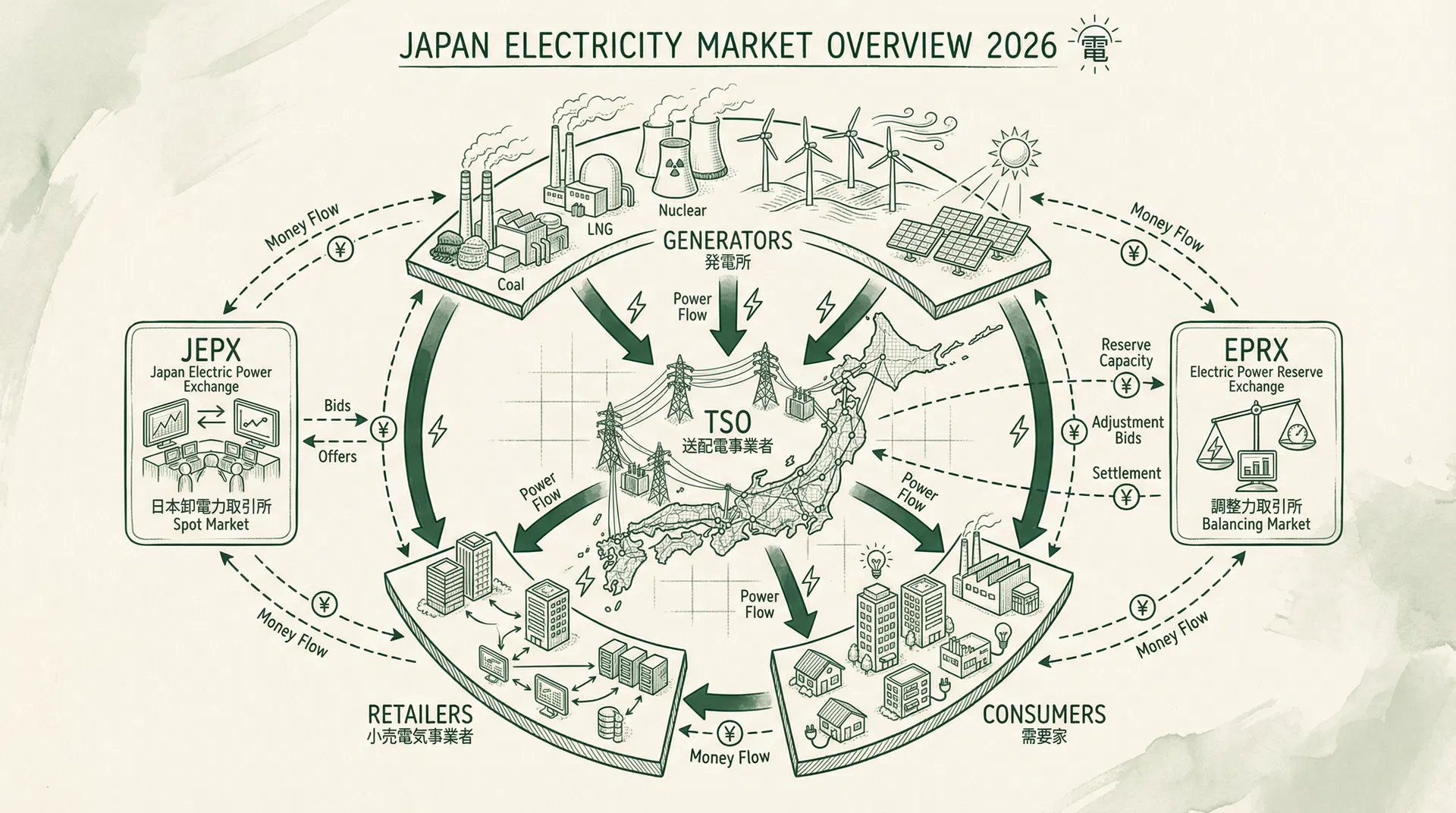 Japan Capacity Market Deep Dive: System Design, Auction Mechanism & Contract Terms