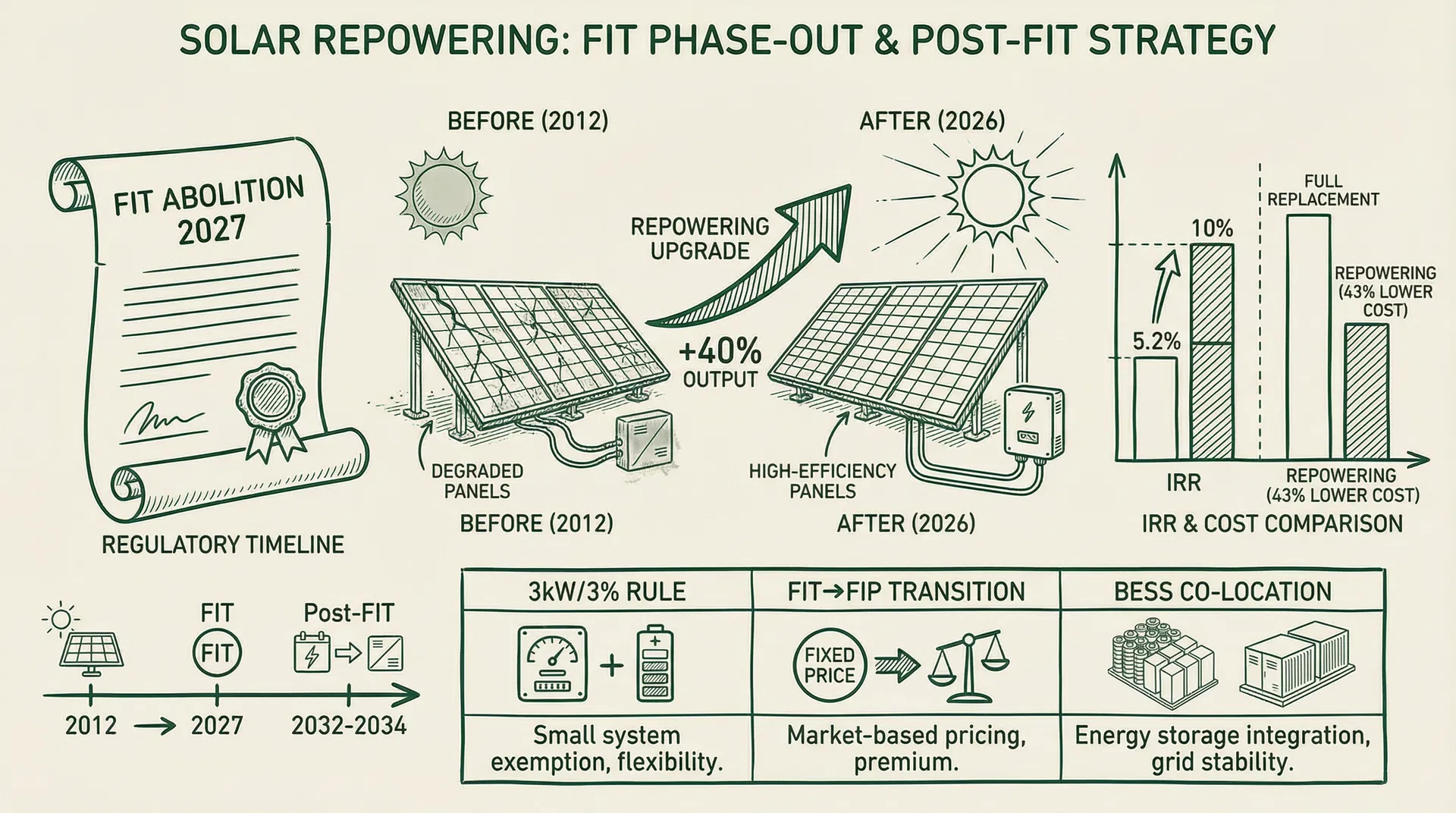 Japan Solar Repowering: Policy Shifts, Market Opportunity & Strategy After FIT Phase-Out