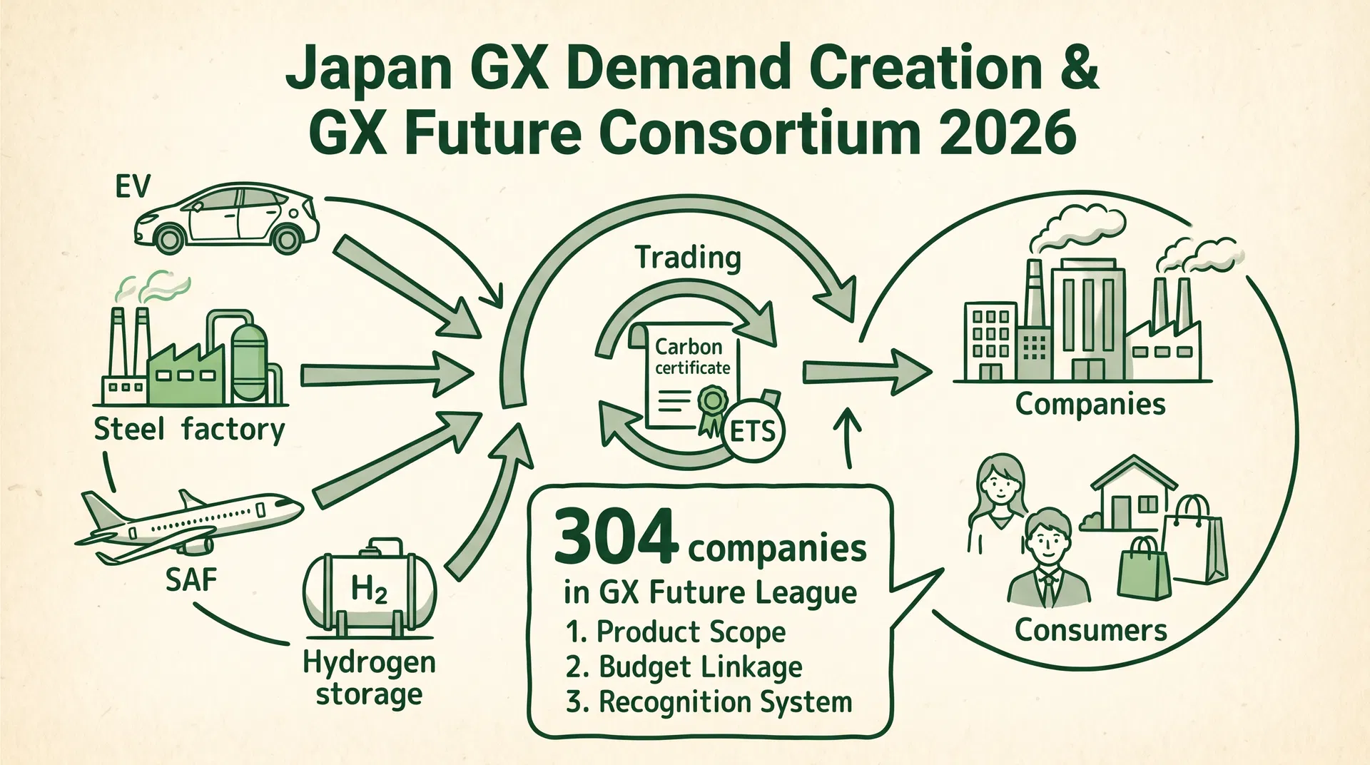 Japan's GX Demand Creation: Launch of GX Future Consortium and New Research Group (April 2026)