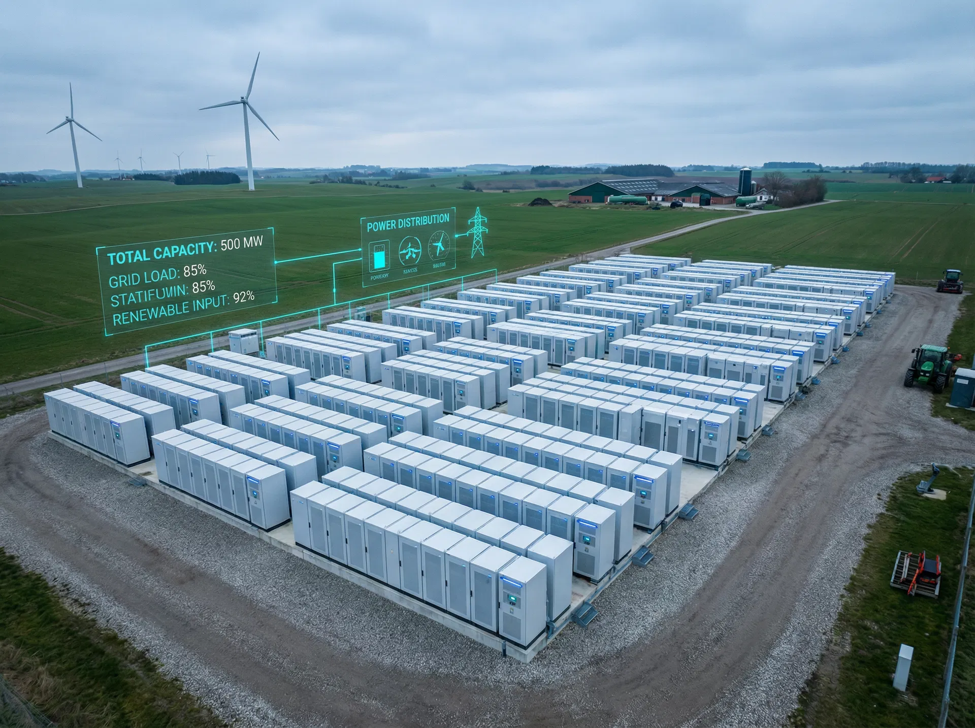 丹麦农场备用电站