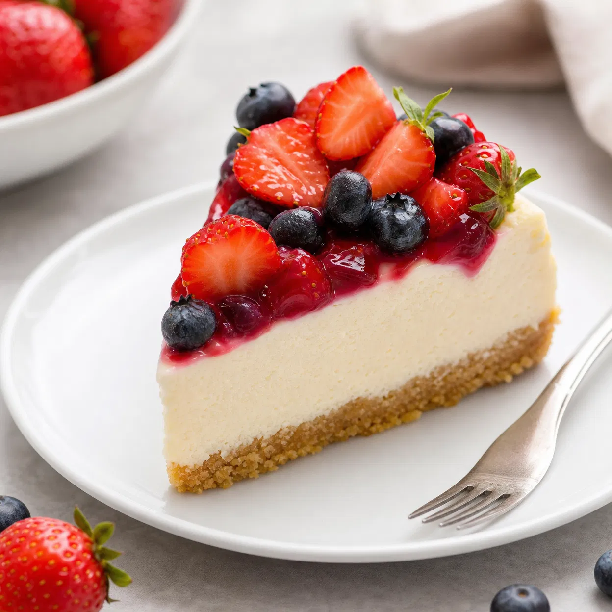 Cheesecake de frutas