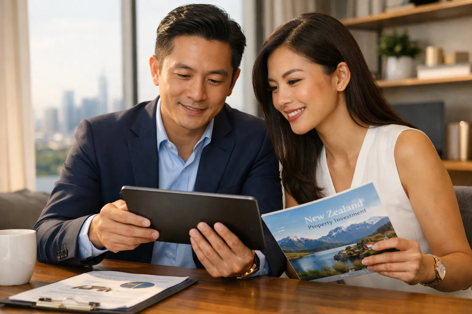 Singapore investors reviewing NZ property