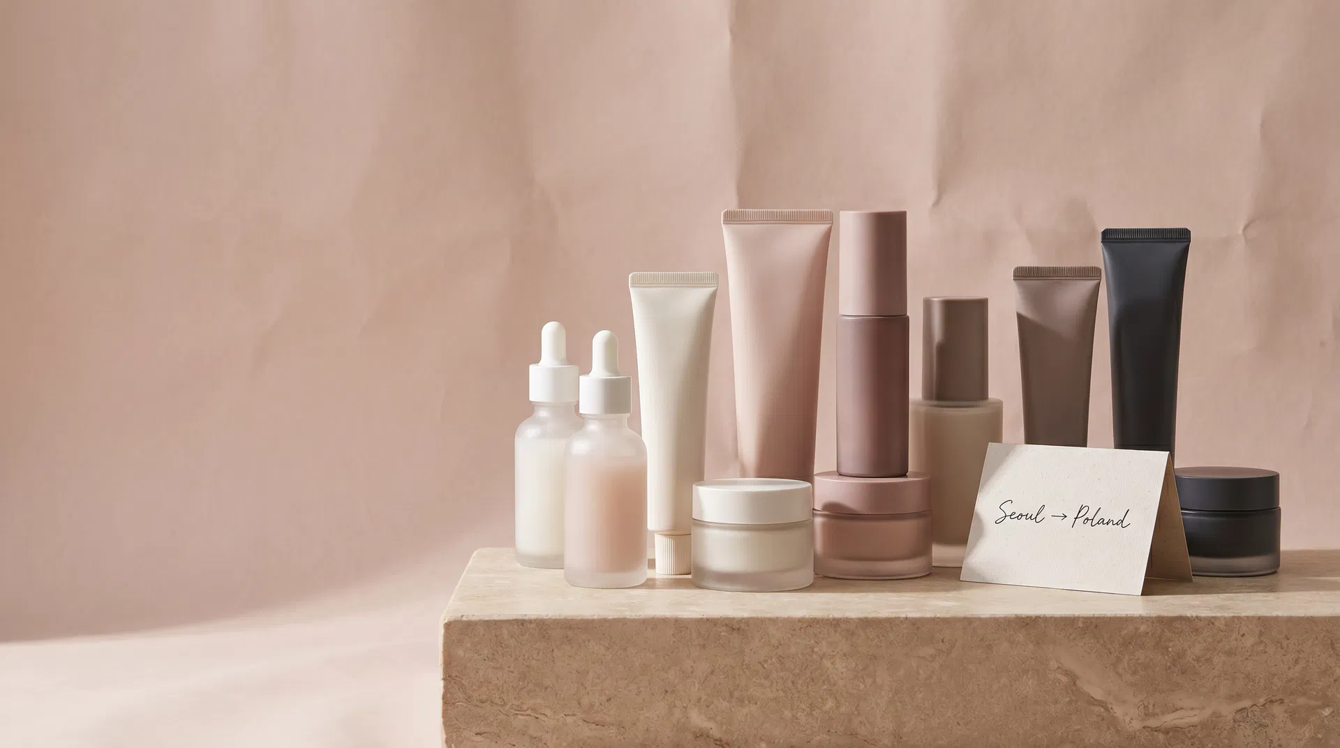 ODESEOUL Seoul to Poland K-beauty still life