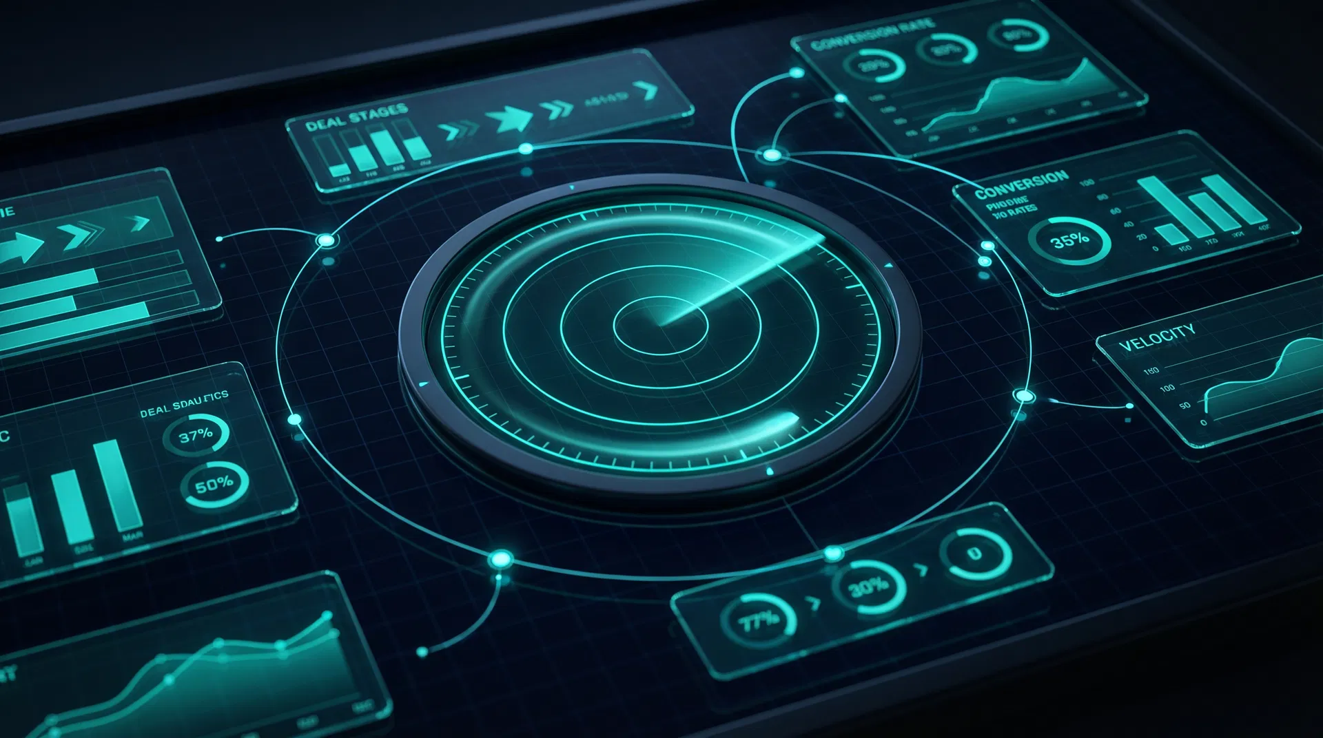 Pipeline intelligence dashboard — radar monitoring system