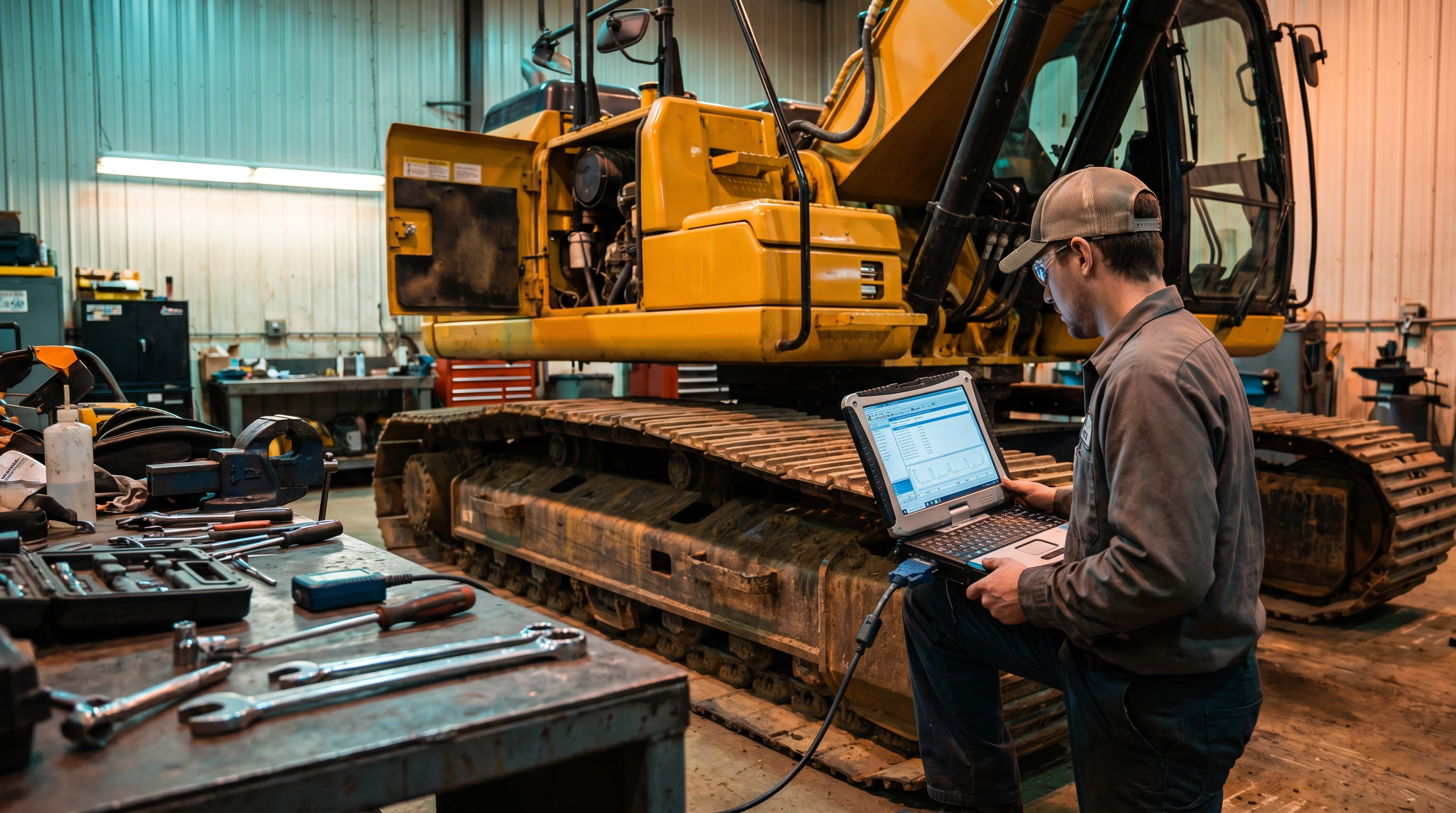 Wrench Meets Wi-Fi: The Diagnostic Tools Heavy Equipment Mechanics Are Actually Using in 2026