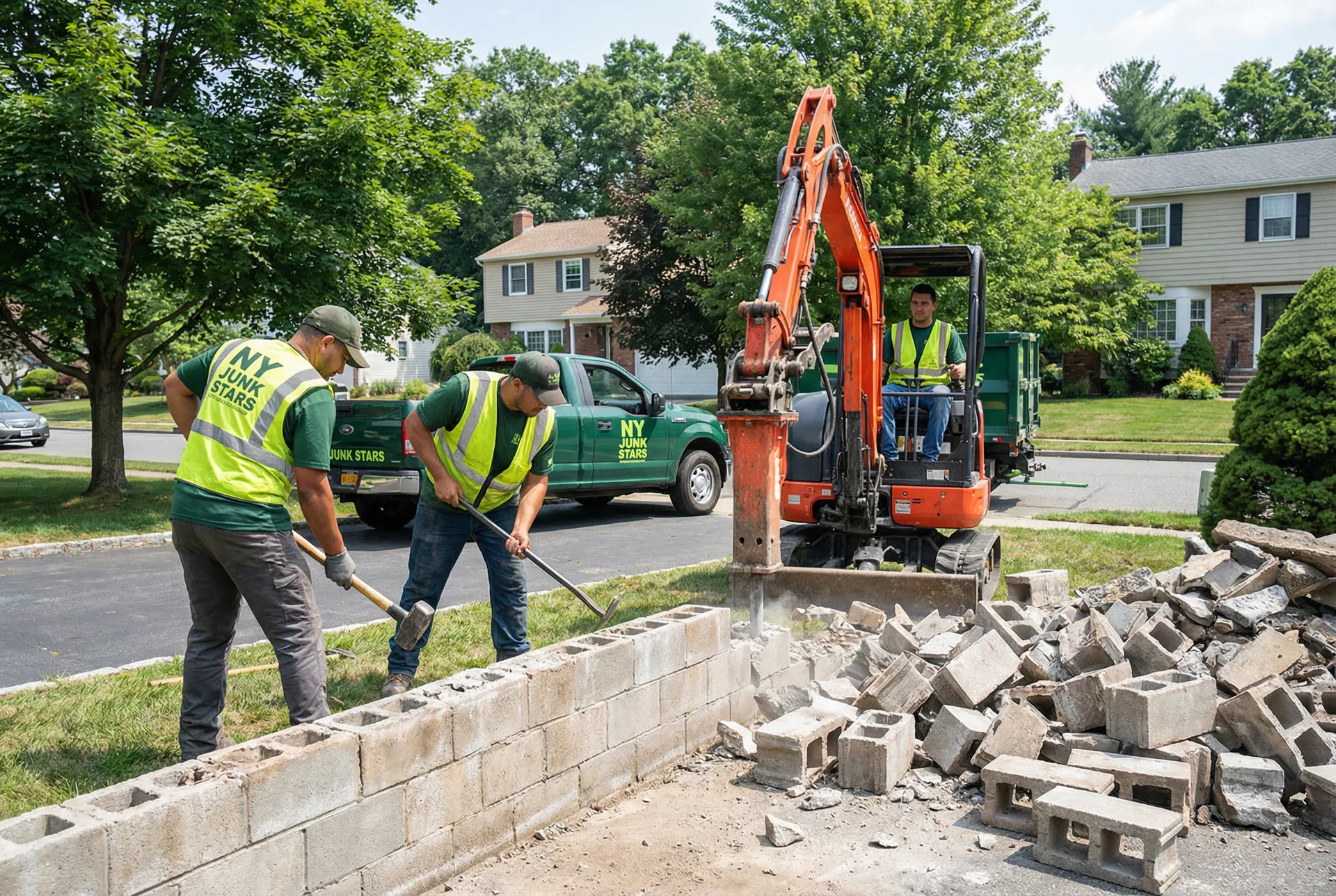 Retaining Wall Removal
