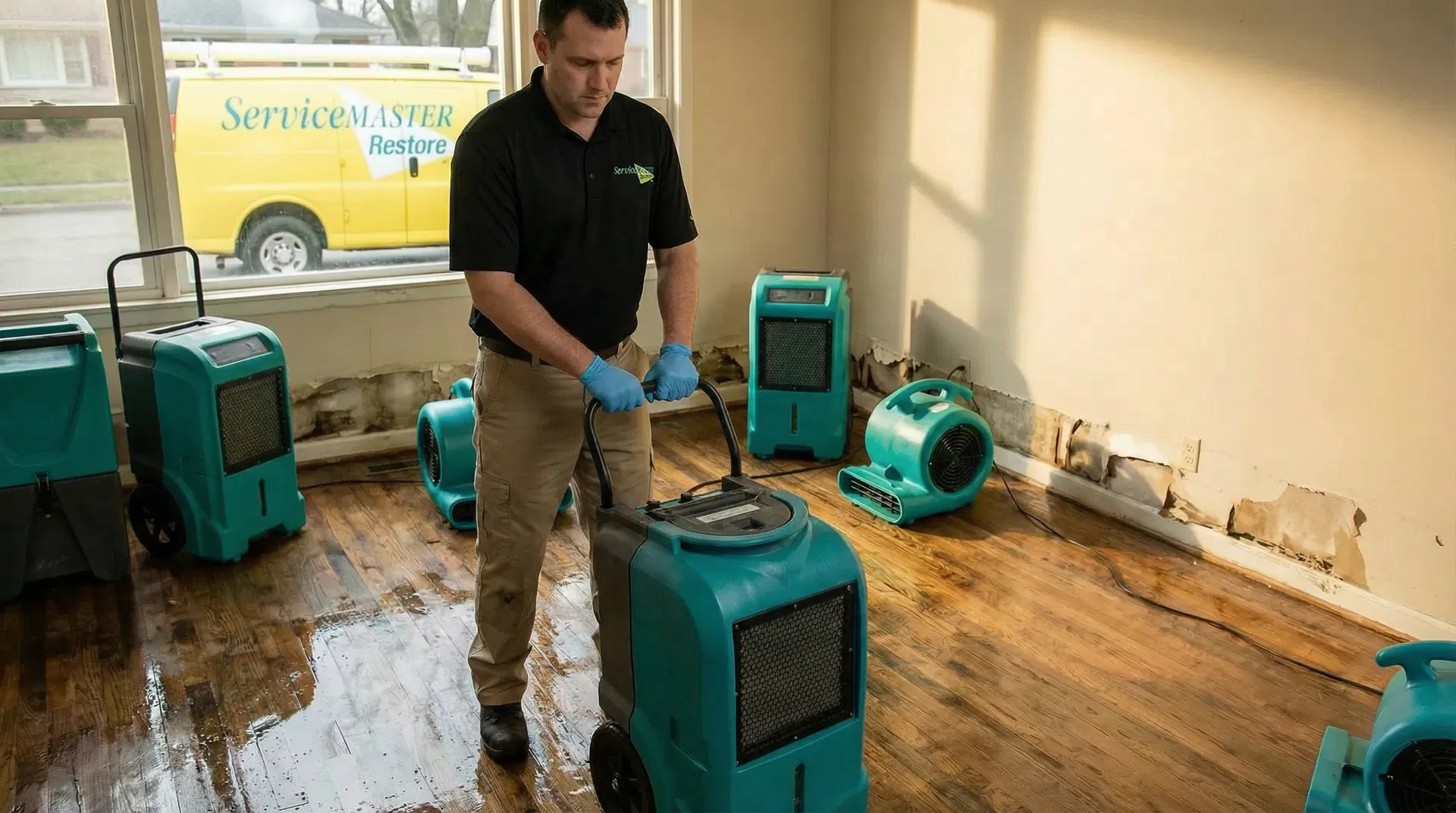 Emergency water damage restoration service in Brainerd MN by ServiceMaster Restore