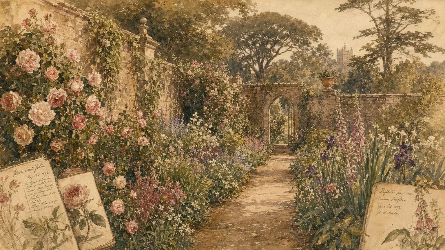 Historic walled garden