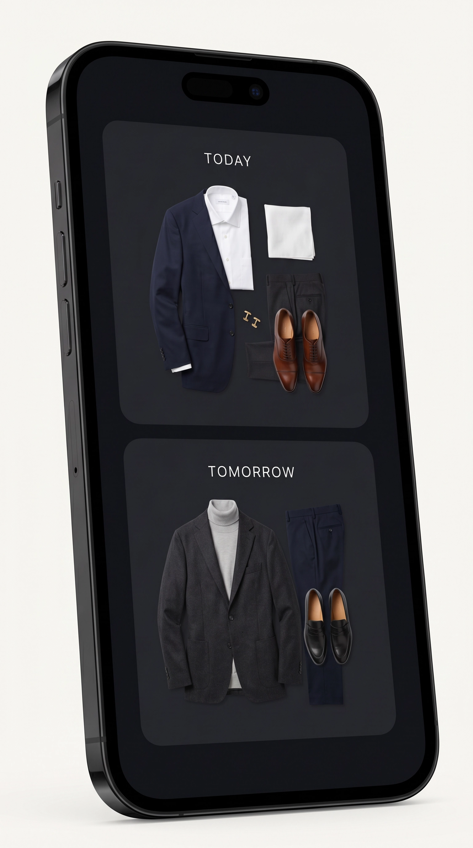 5 | SEC app — capsule wardrobe interface