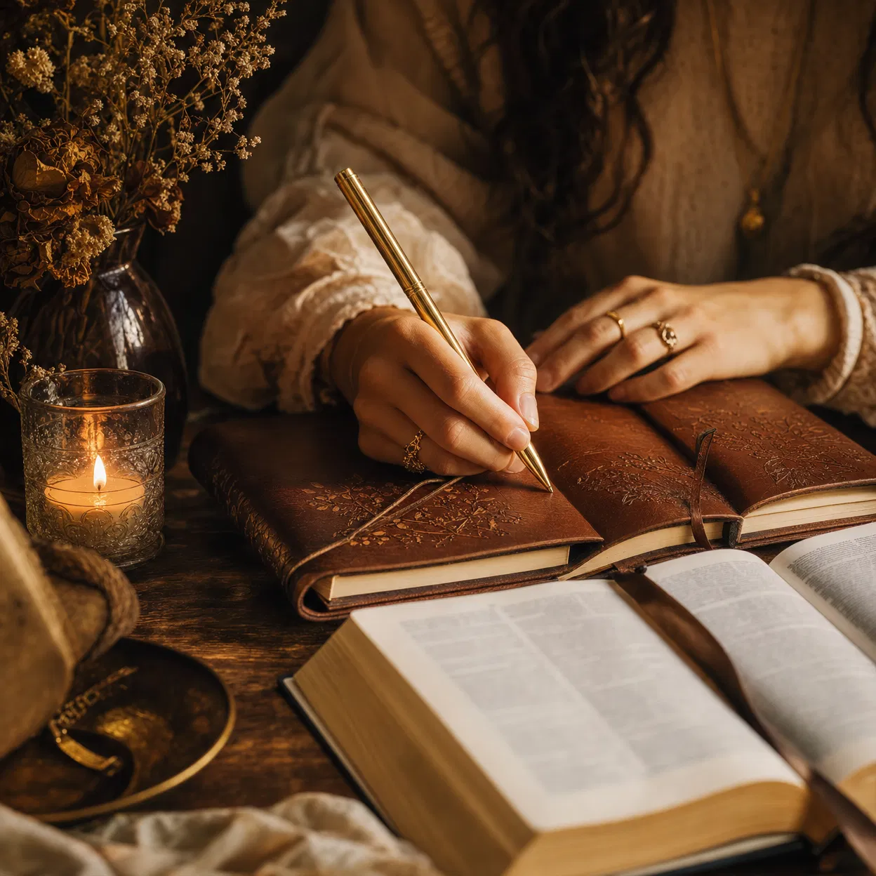 Journal and prayer