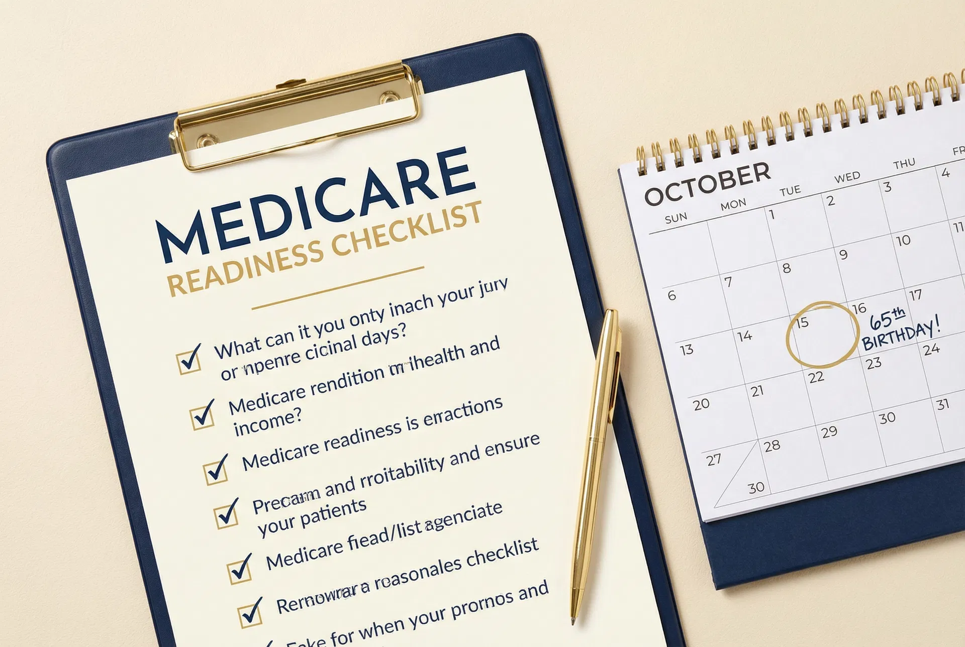 Medicare Turning 65 Checklist