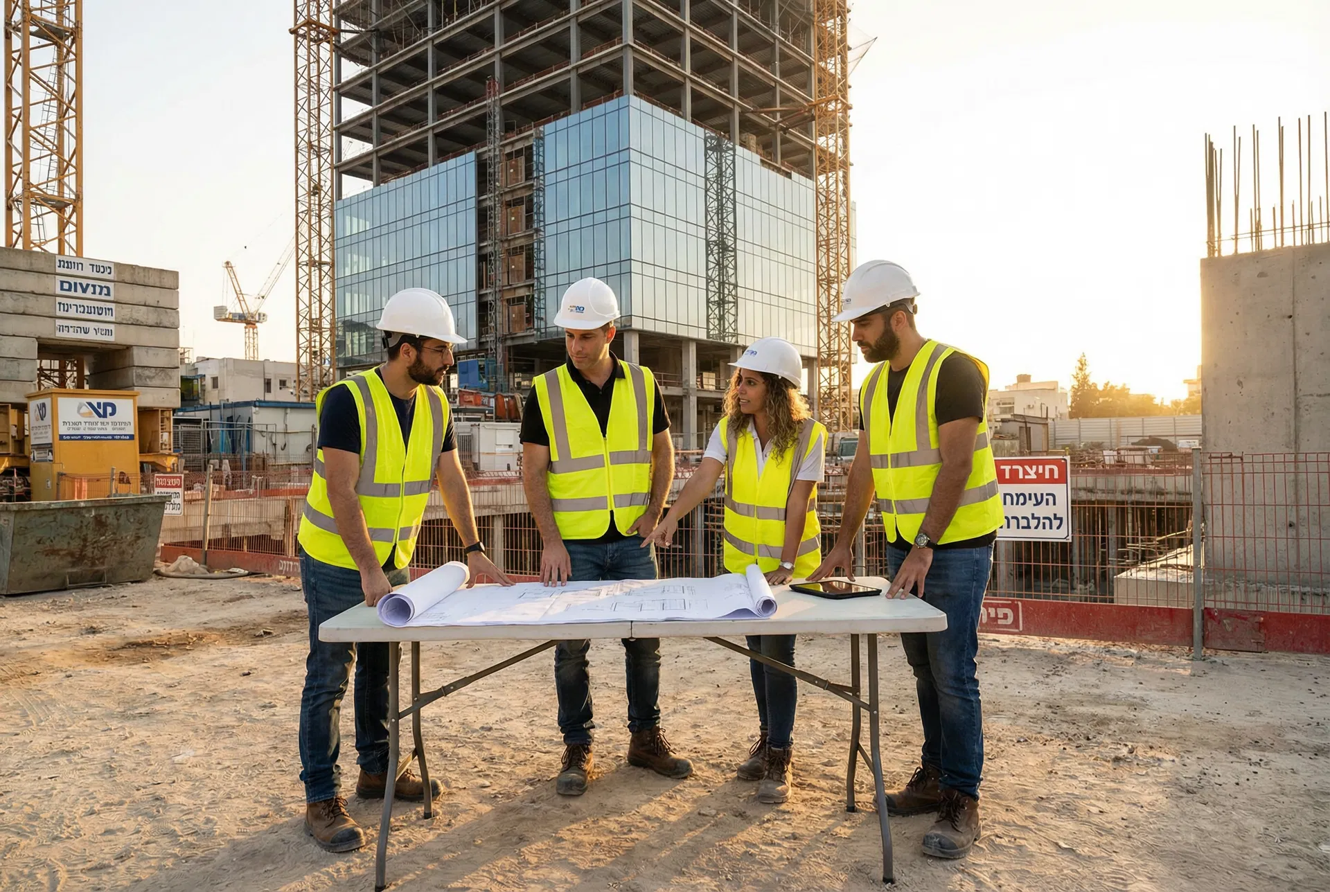 צוות א.סולימאן ניהול וביצוע פרויקטים בשטח