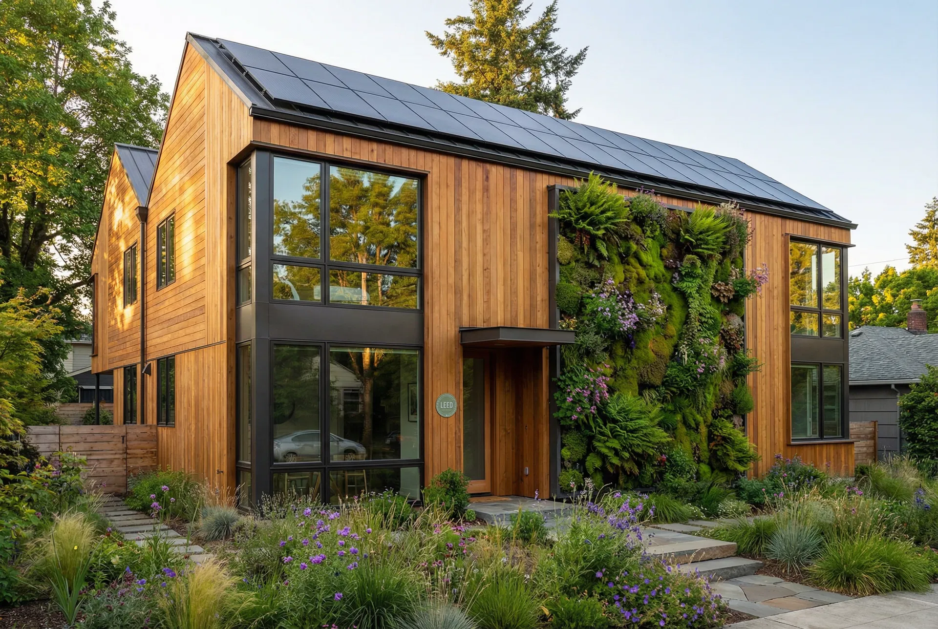 LEED certified sustainable home in Portland
