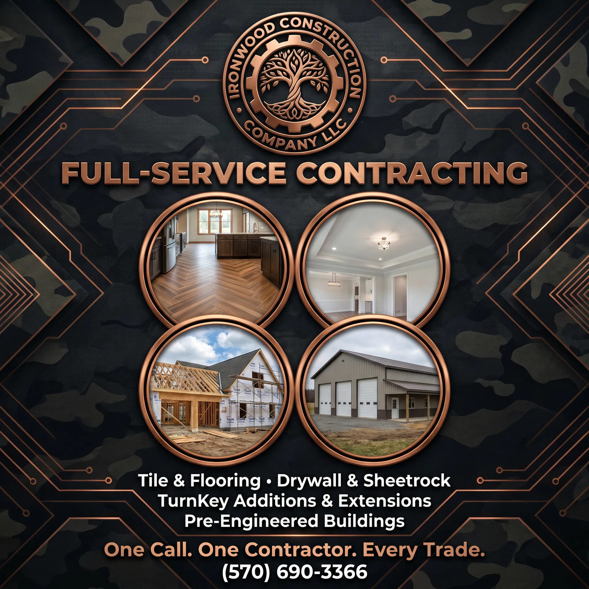 Full-service contracting - additions, pre-engineered buildings