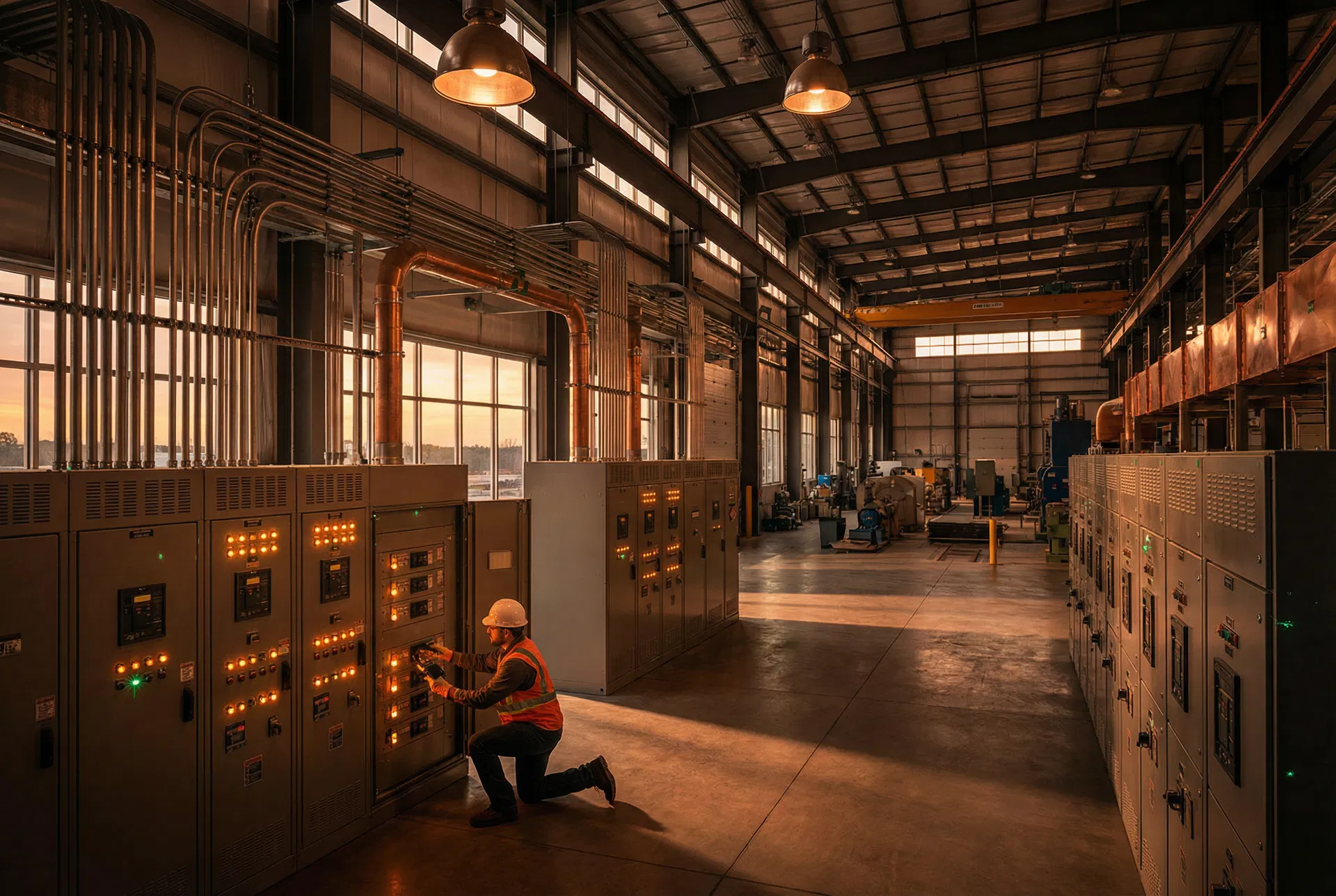 Commercial and industrial electrical support