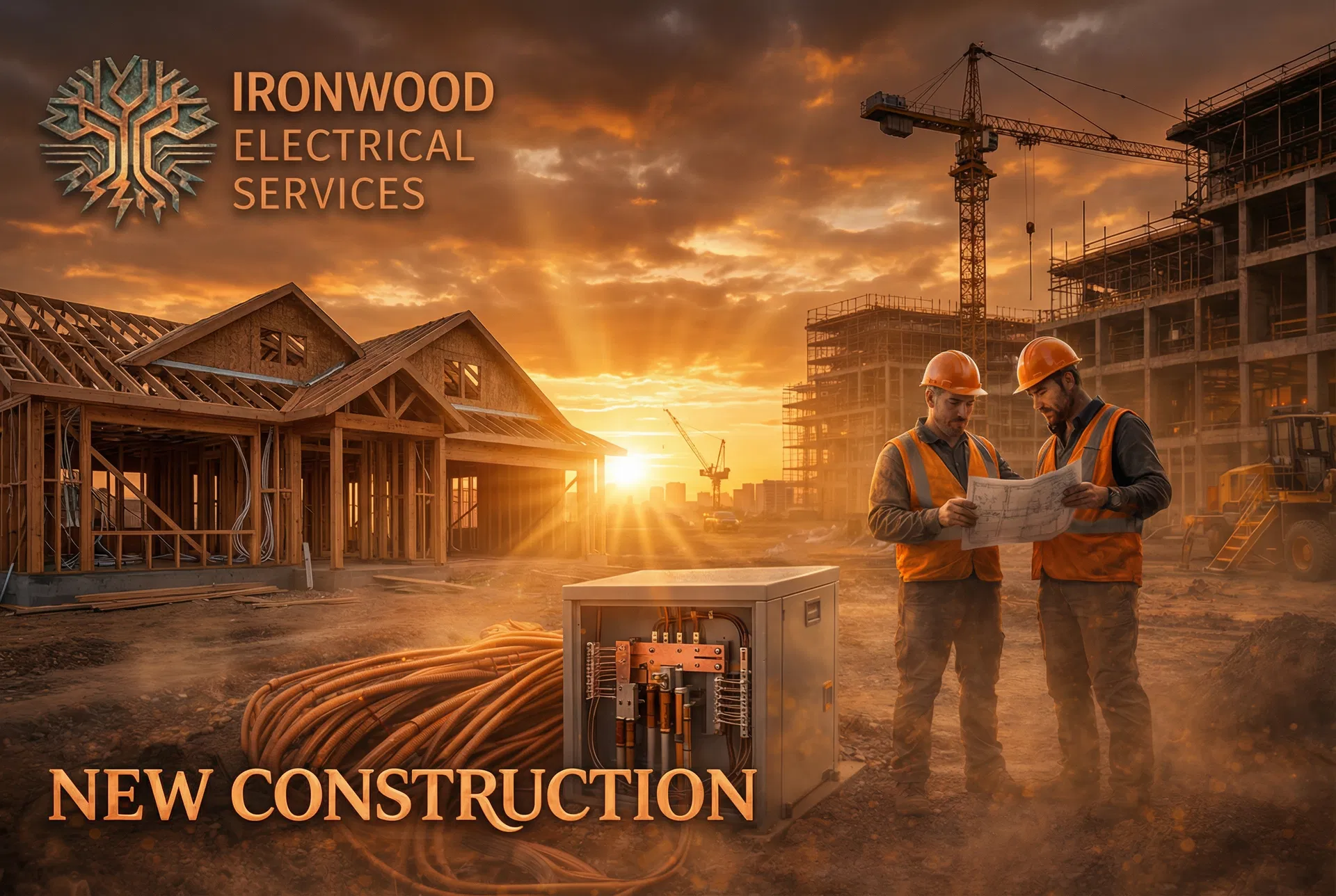 New construction electrical wiring